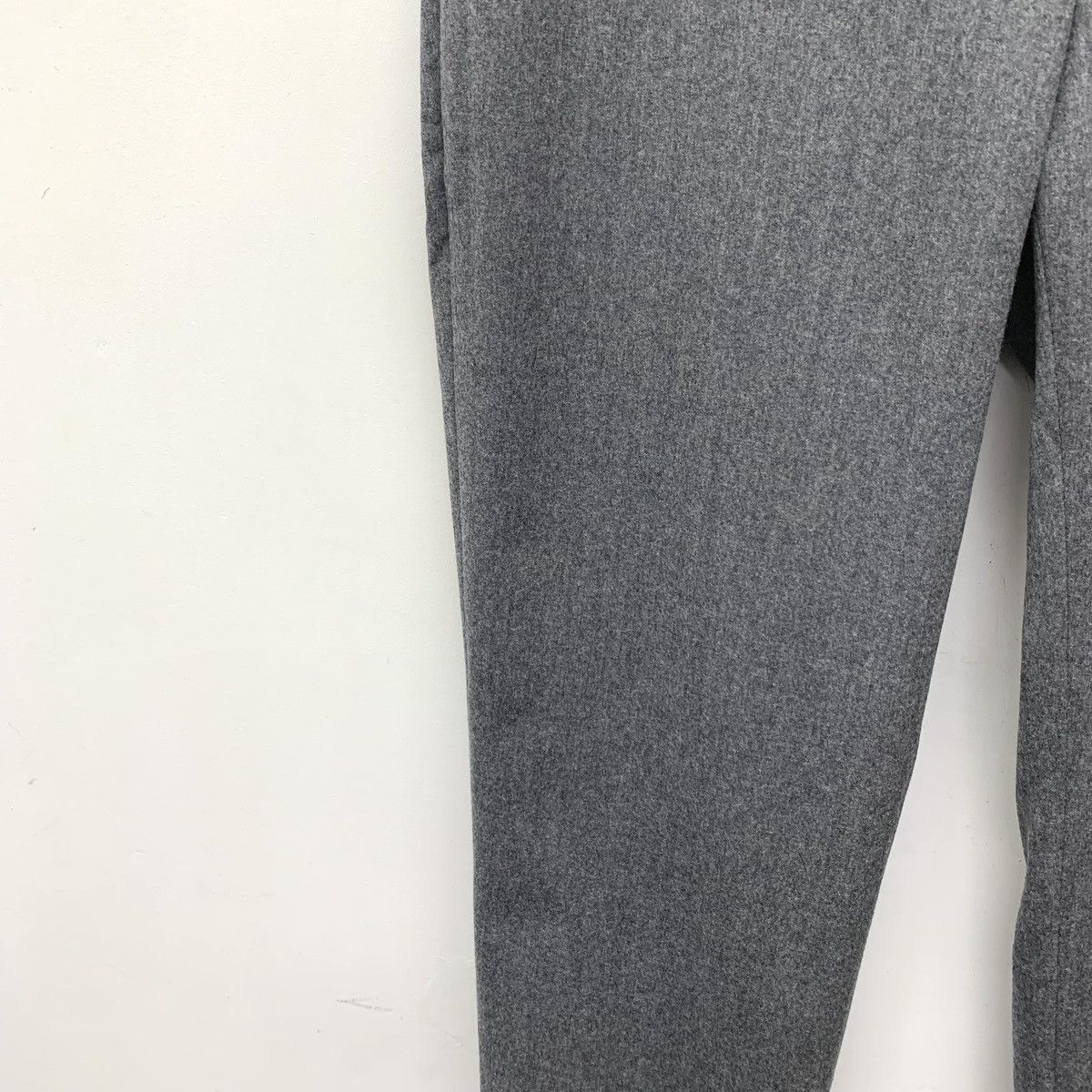 Brunello Cucinelli Brunello Cucinelli Dark Grey Wool Casual Suit Pants K26WX Size US 32 / EU 48 - 4 Thumbnail