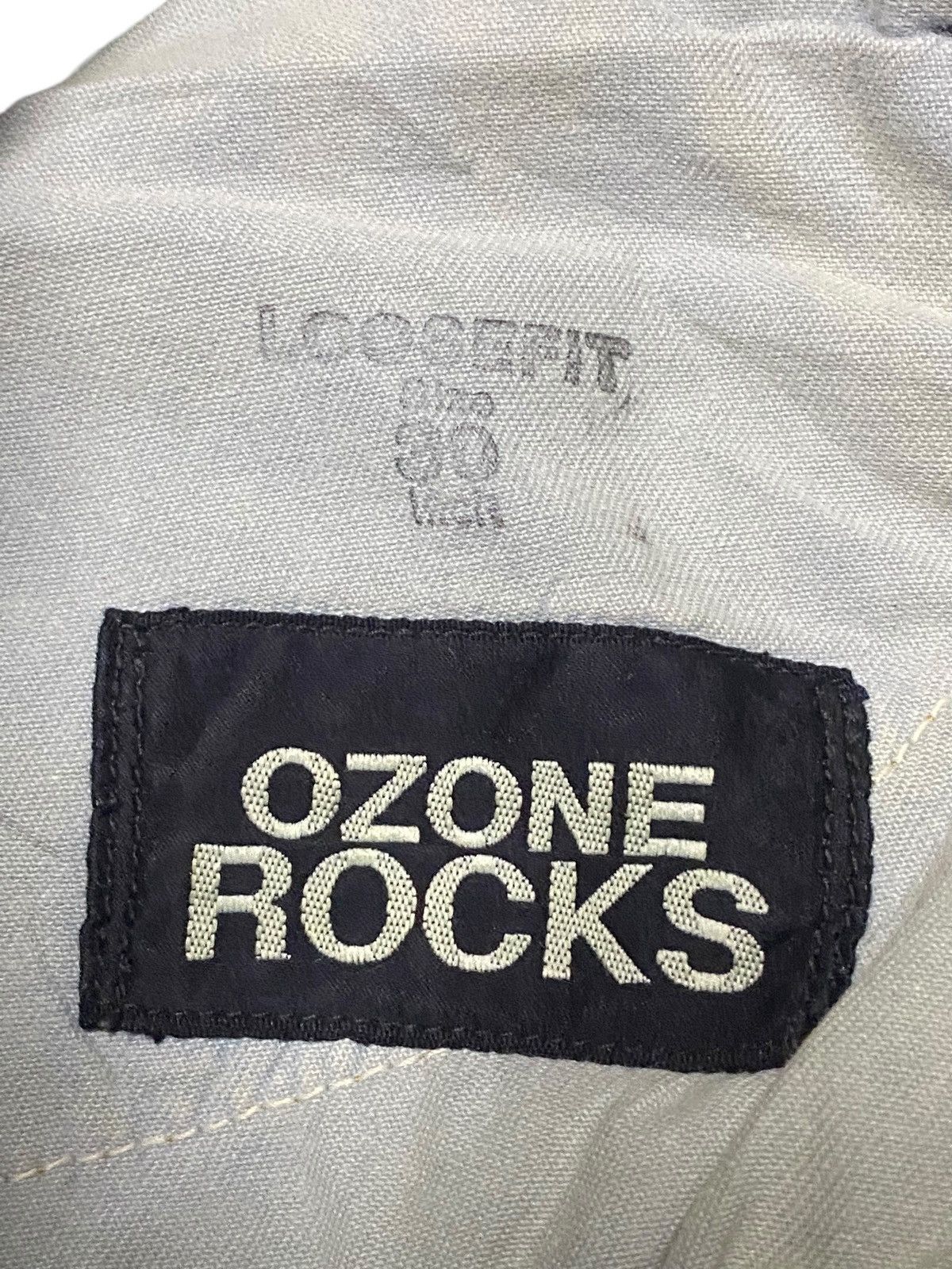Kapital Rare Japanese Ozone Rock Brand Mud Wash Baggy Jeans Size US 34 / EU 50 - 19 Thumbnail