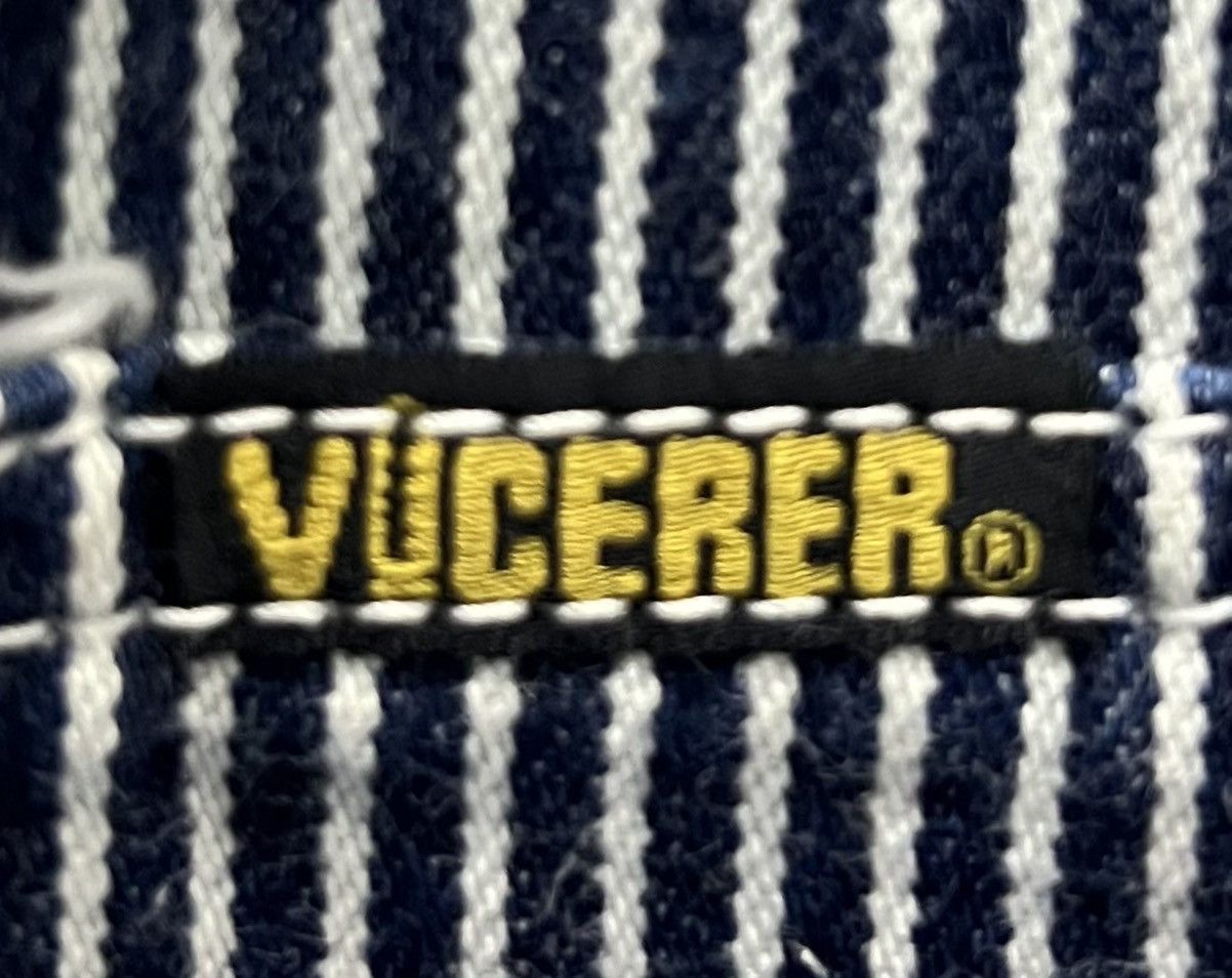 Japanese Brand × Vintage Vintage Vicerer Striped Denim Overalls - Size M Size US 31 - 16 Thumbnail