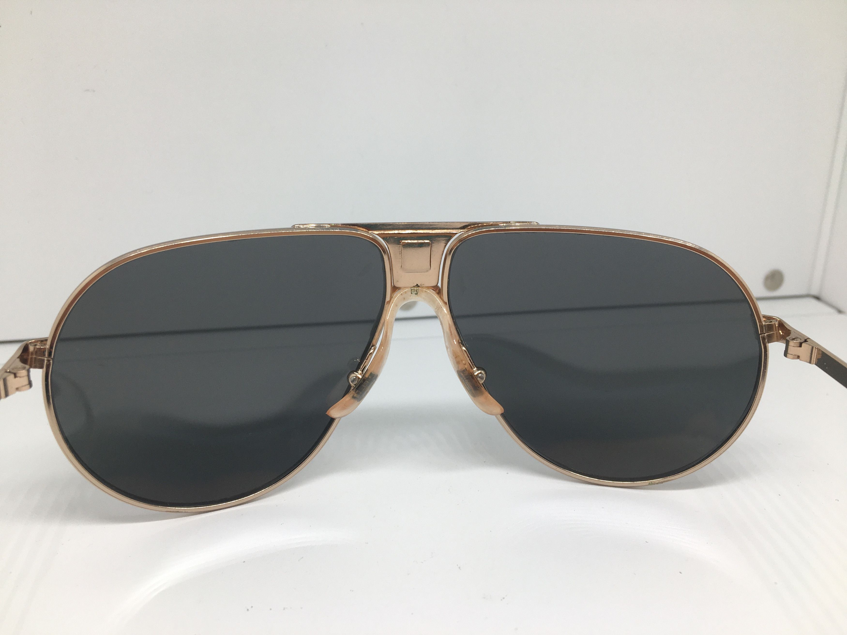 Vintage Vintage Pierre Balmain Paris 1502 Aviator Sunglasses Frame Size ONE SIZE - 5 Thumbnail