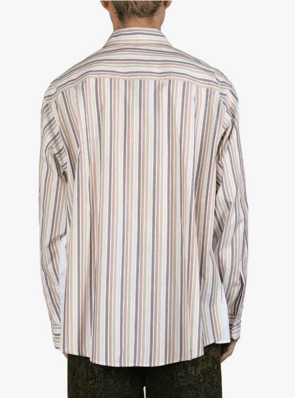 Marni BNWT AW24 MARNI STRIPED POPLIN NOMAD SHIRT 52 Size US L / EU 52-54 / 3 - 12 Thumbnail