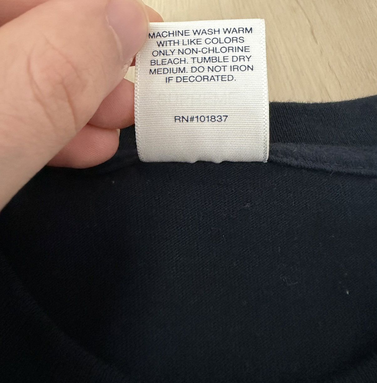 Supreme Supreme FW17 Fuck With Your Head Tee Navy Size US L / EU 52-54 / 3 - 8 Thumbnail