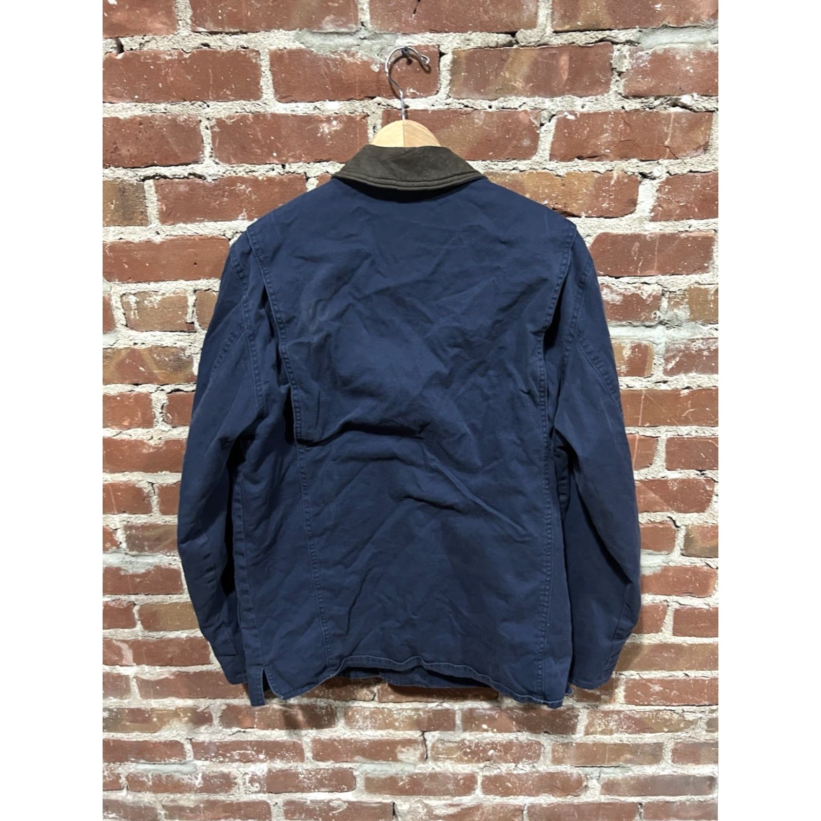 Gap VINTAGE Gap Mens Blue Button Up Collared Jacket Lined Size Medium Size US M / EU 48-50 / 2 - 2 Thumbnail