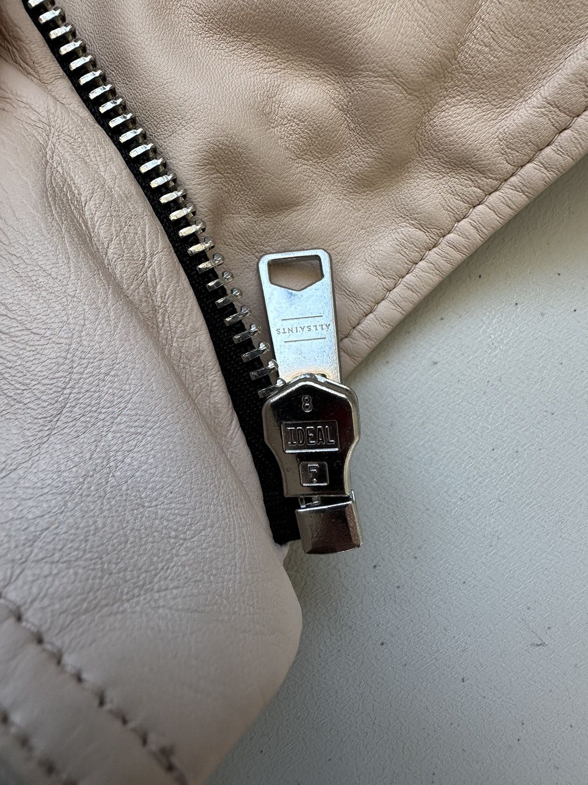 Allsaints All Saints Vela Biker Leather Asymmetrical Jacket Size XL / US 12-14 / IT 48-50 - 12 Thumbnail