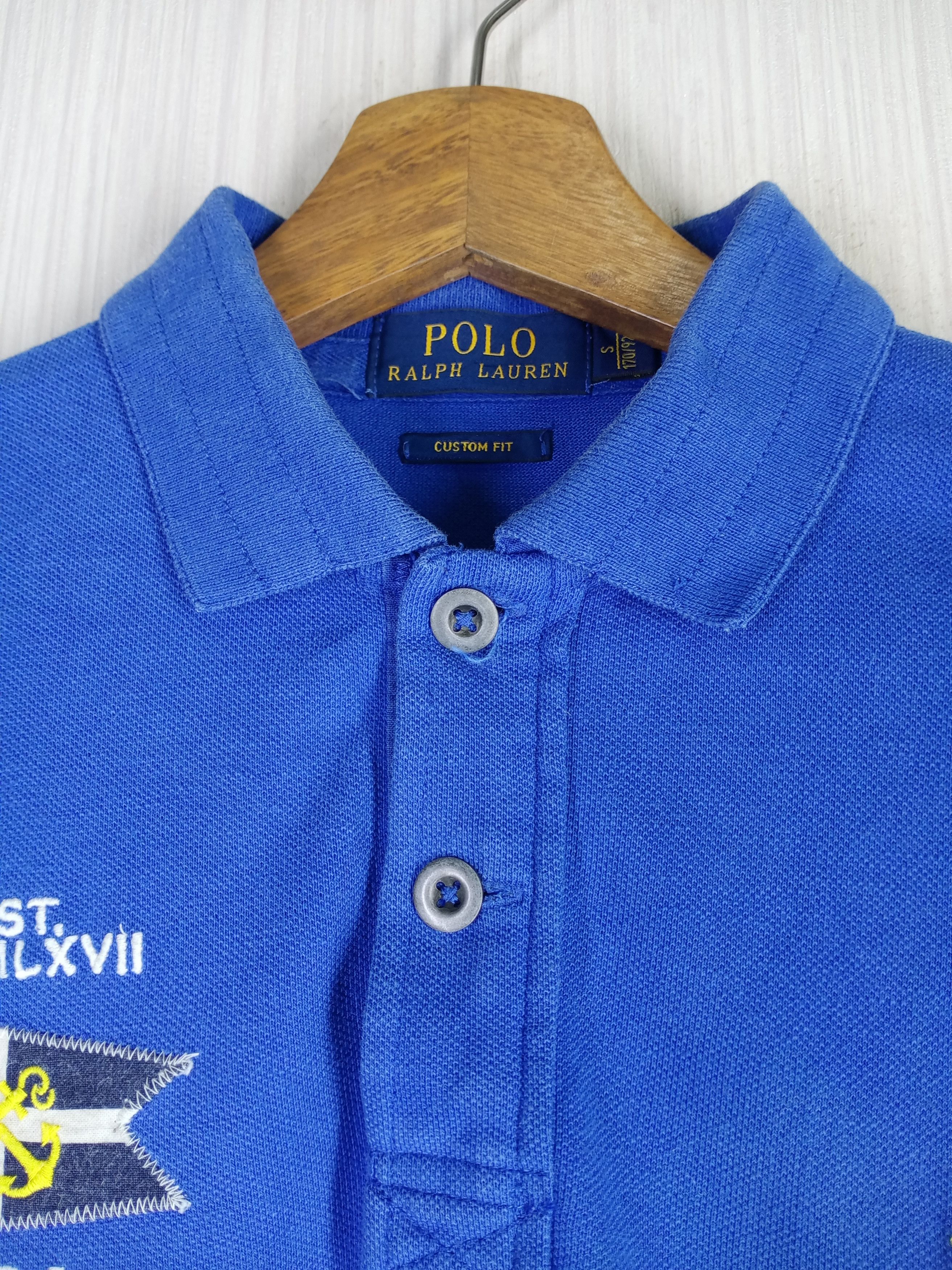 Polo Ralph Lauren Rare Vintage Polo Ralph Lauren PRL Yatch Club Polo Shirt Size US S / EU 44-46 / 1 - 6 Thumbnail