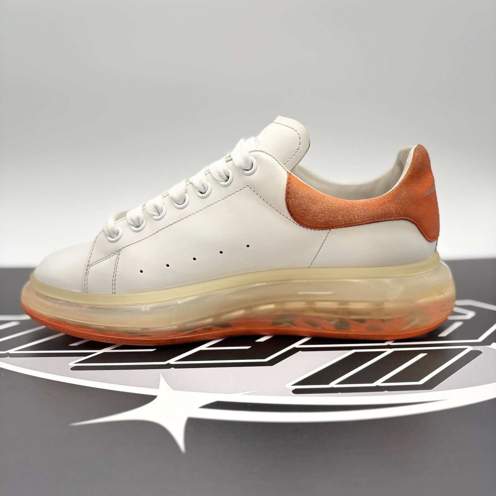 Alexander McQueen Alexander McQueen ' Translucent Orange ' | GREAT COND! Size US 10 / EU 43 - 4 Thumbnail
