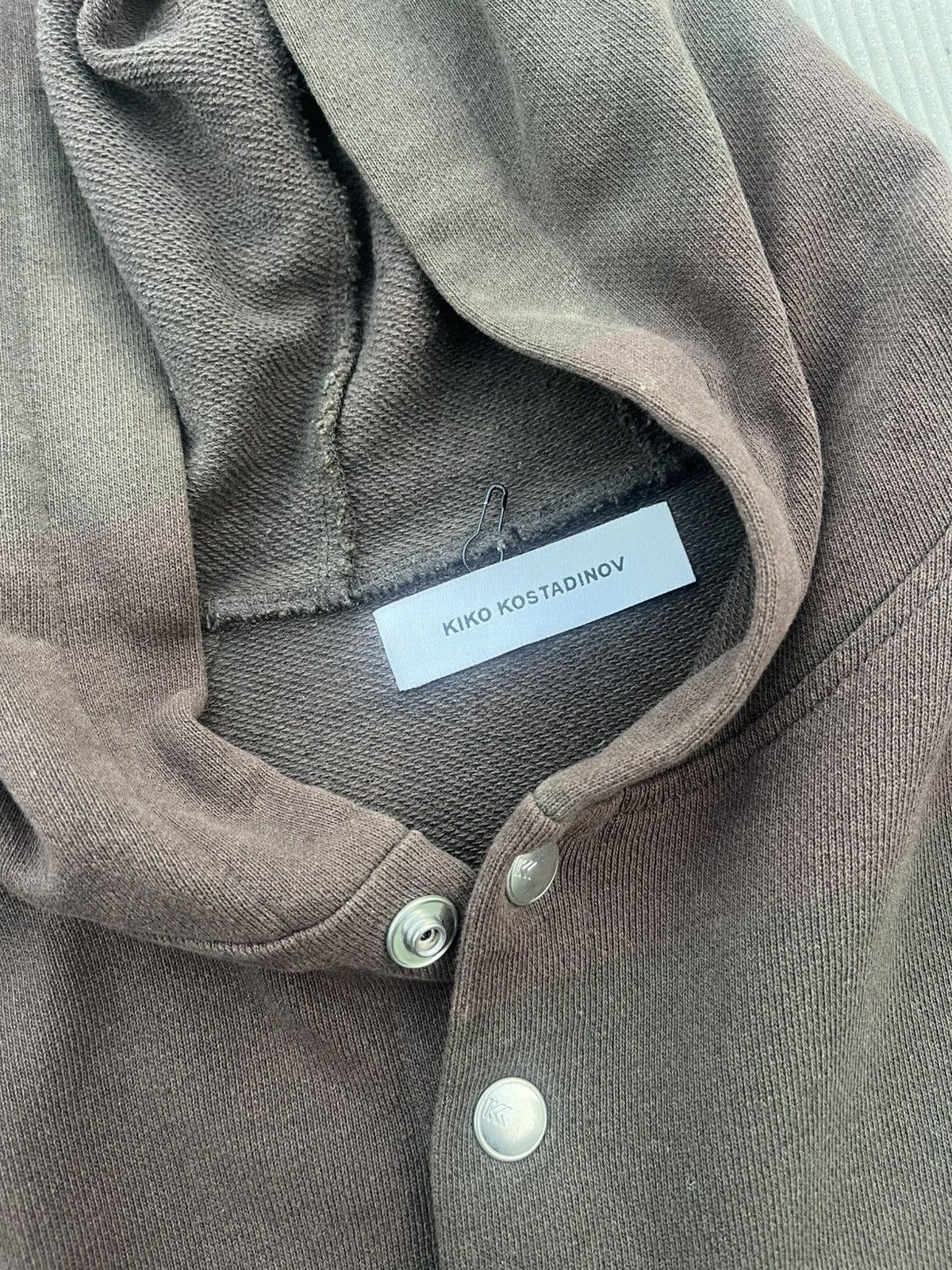 Kiko Kostadinov Kiko Kostadinov Brown KK Hoodie Size US L / EU 52-54 / 3 - 12 Thumbnail