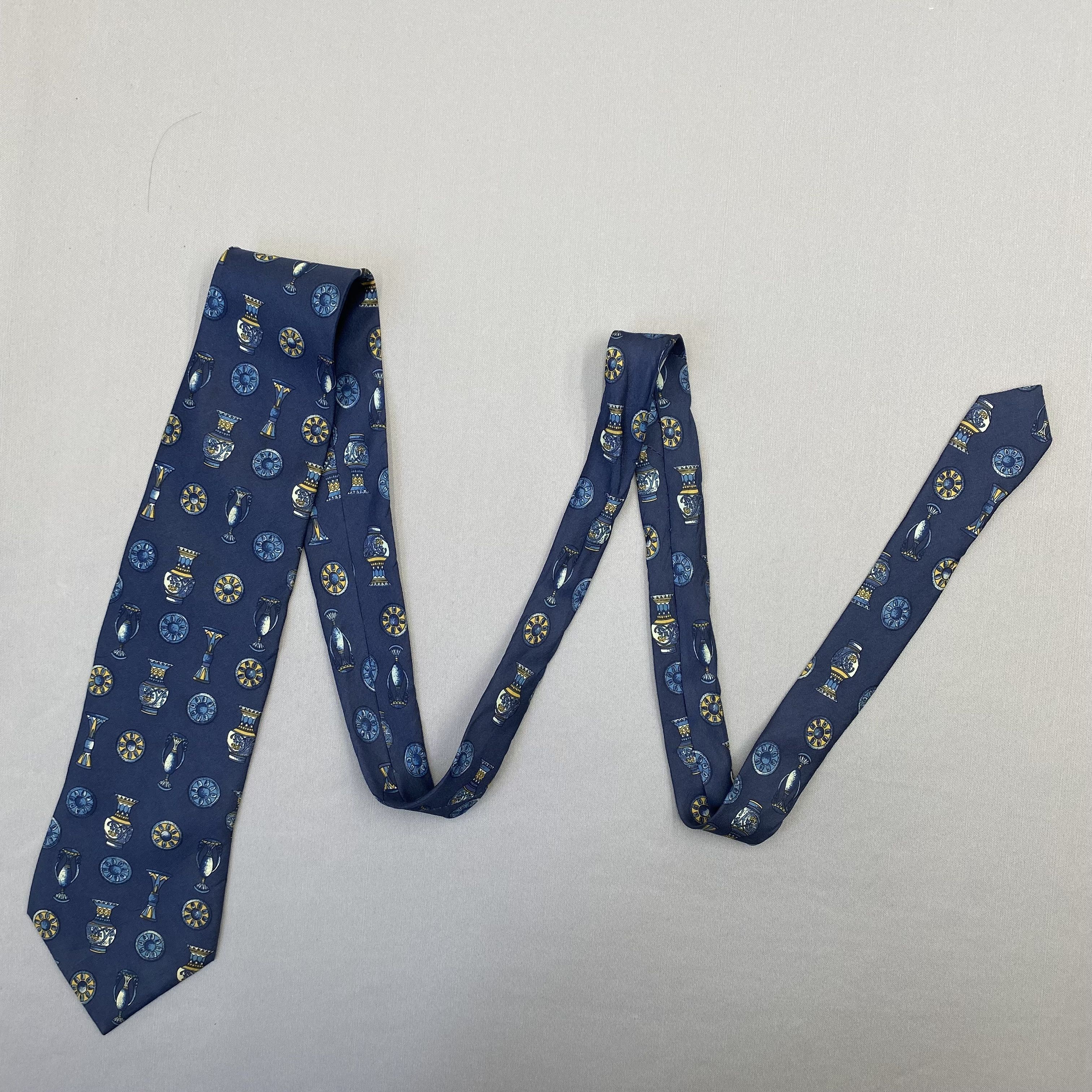 Japanese Brand Vintage Pierre Balmain SILK Necktie Cravate Pure Silk Size ONE SIZE - 5 Thumbnail