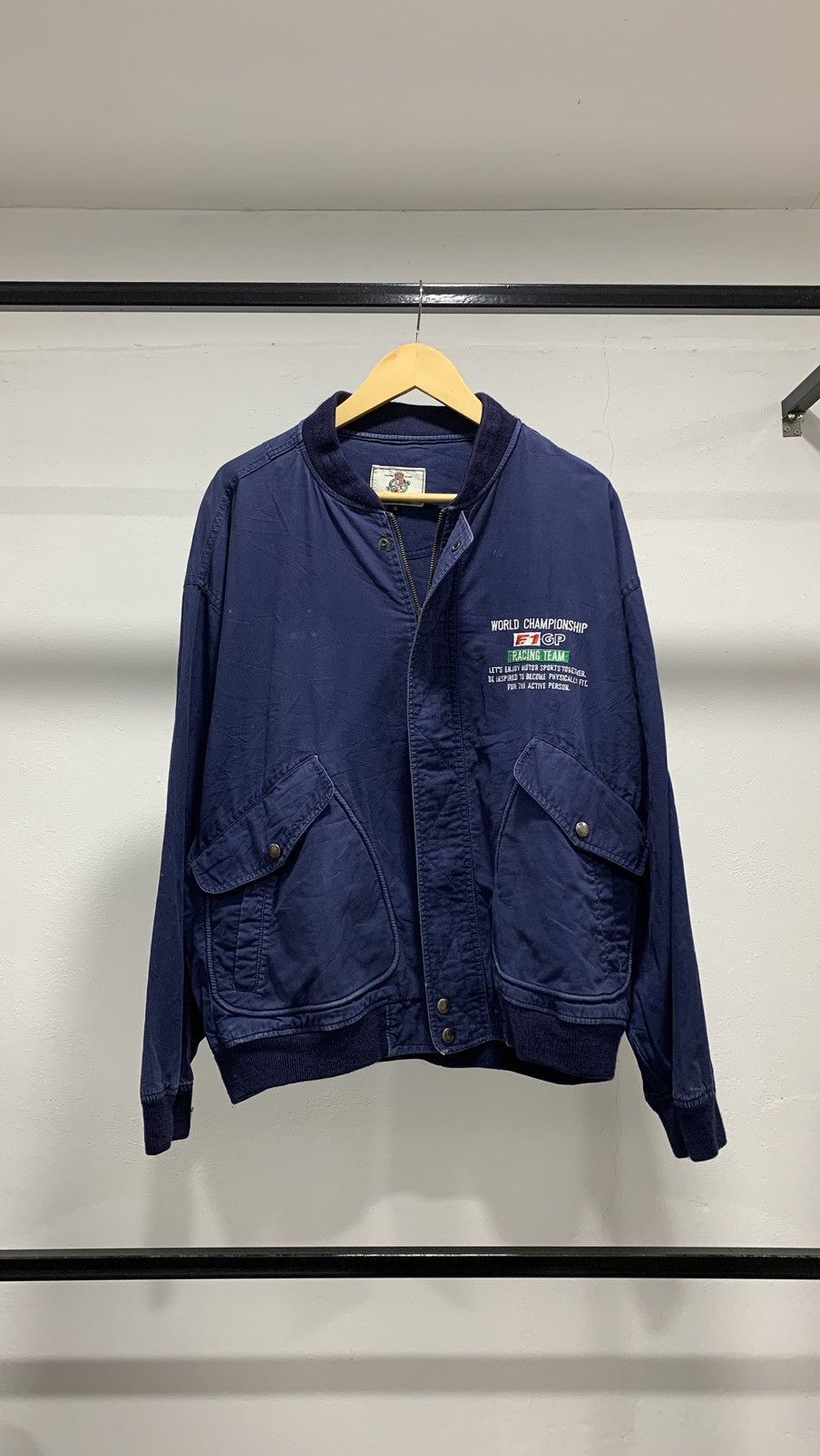 Vintage Vintage F1 World Championship Bomber Jacket Size US XL / EU 56 / 4 - 1 Thumbnail