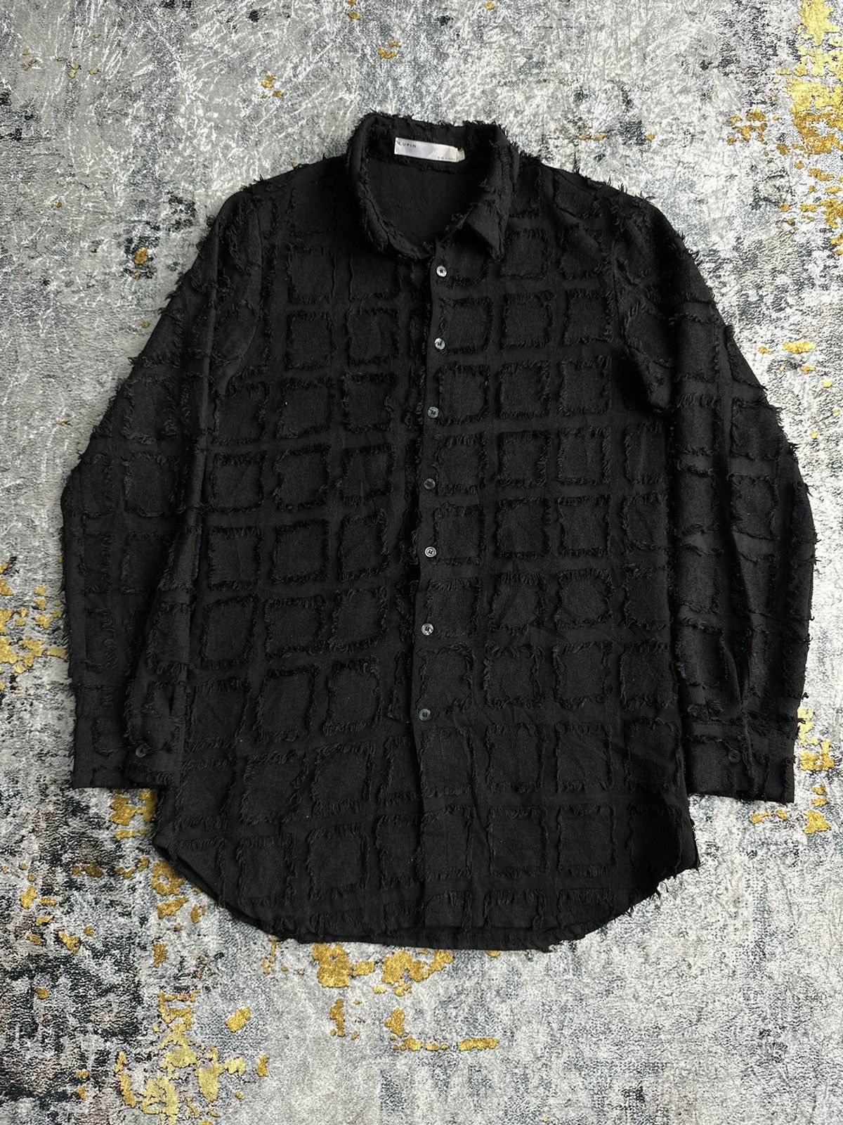 SICK DISTRESSED FASHION LUPIN PUNK SHIRT BALENCIAGA STYLE