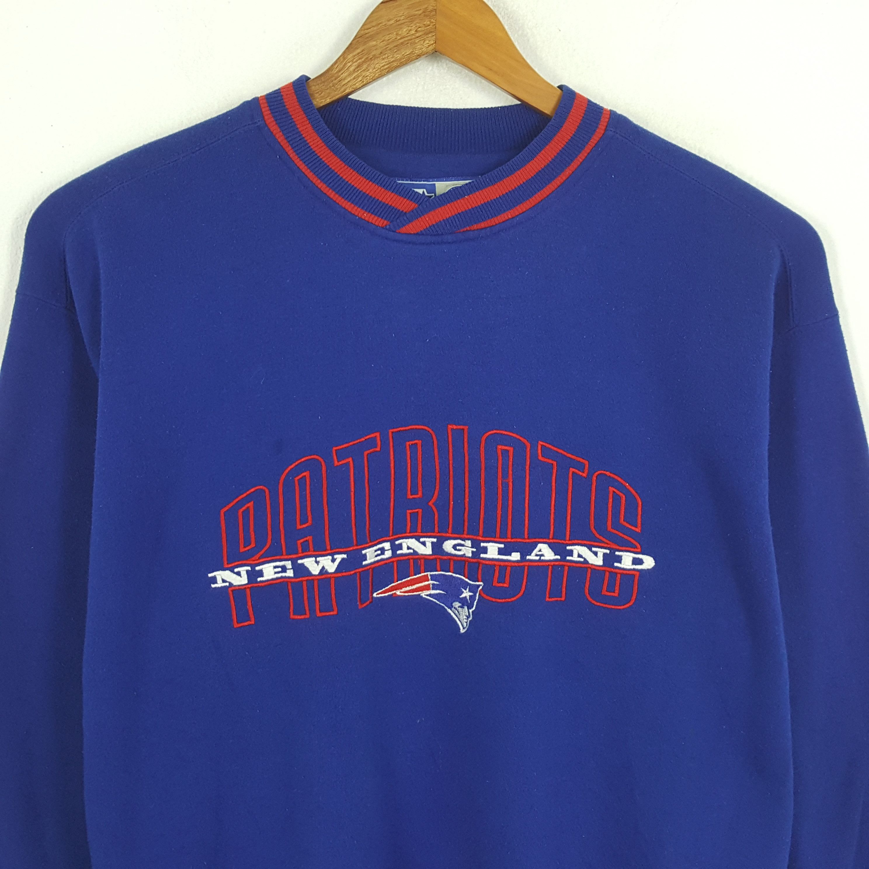 NFL × Starter × Vintage Vintage PATRIOT NEW ENGLAND American Football NFL Sweatshirt Size US L / EU 52-54 / 3 - 2 Thumbnail