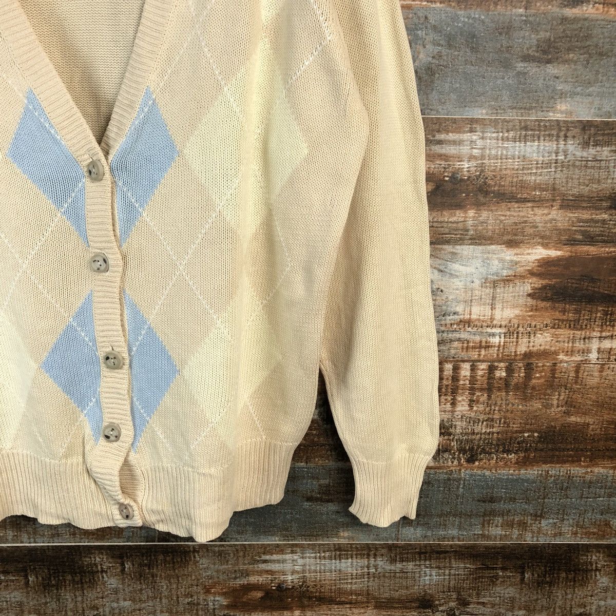 Japanese Brand Japanese Brand Brown Cardigan Knitwear #A1949 Size US L / EU 52-54 / 3 - 8 Thumbnail