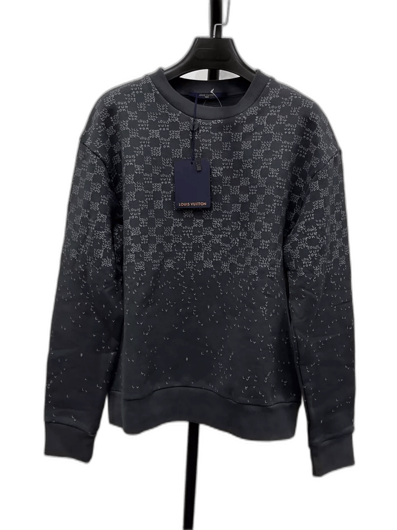 Louis Vuitton Louis Vuitton Gray Long Sleeve Sweatshirt -2505 Size US S / EU 44-46 / 1 - 1 Thumbnail