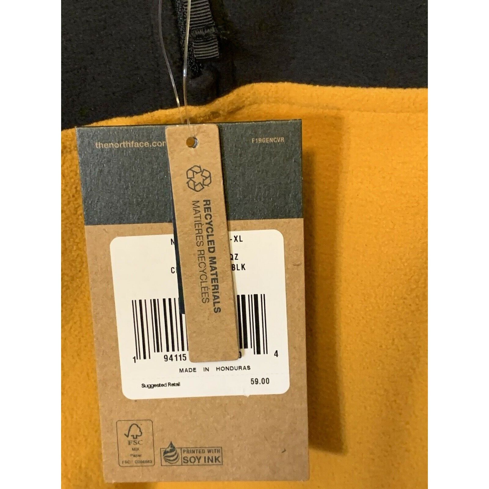 The North Face The North Face Fleece Pullover Sweater Jacket Men’s Sz XL Go Size US XL / EU 56 / 4 - 2 Thumbnail