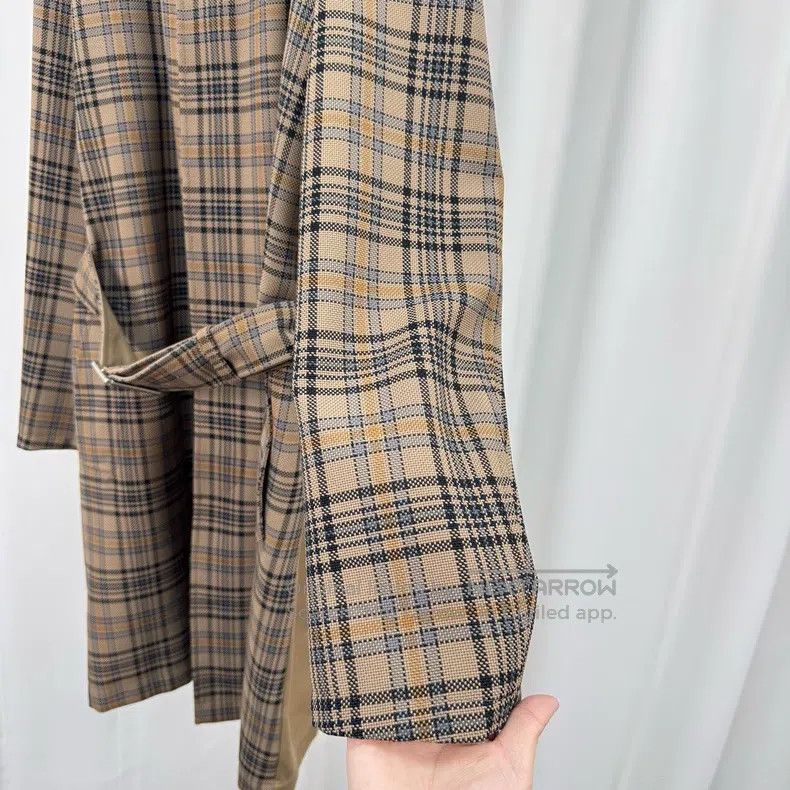 Hermes Hermes Windowpane Duffle Coat Size US M / EU 48-50 / 2 - 4 Thumbnail