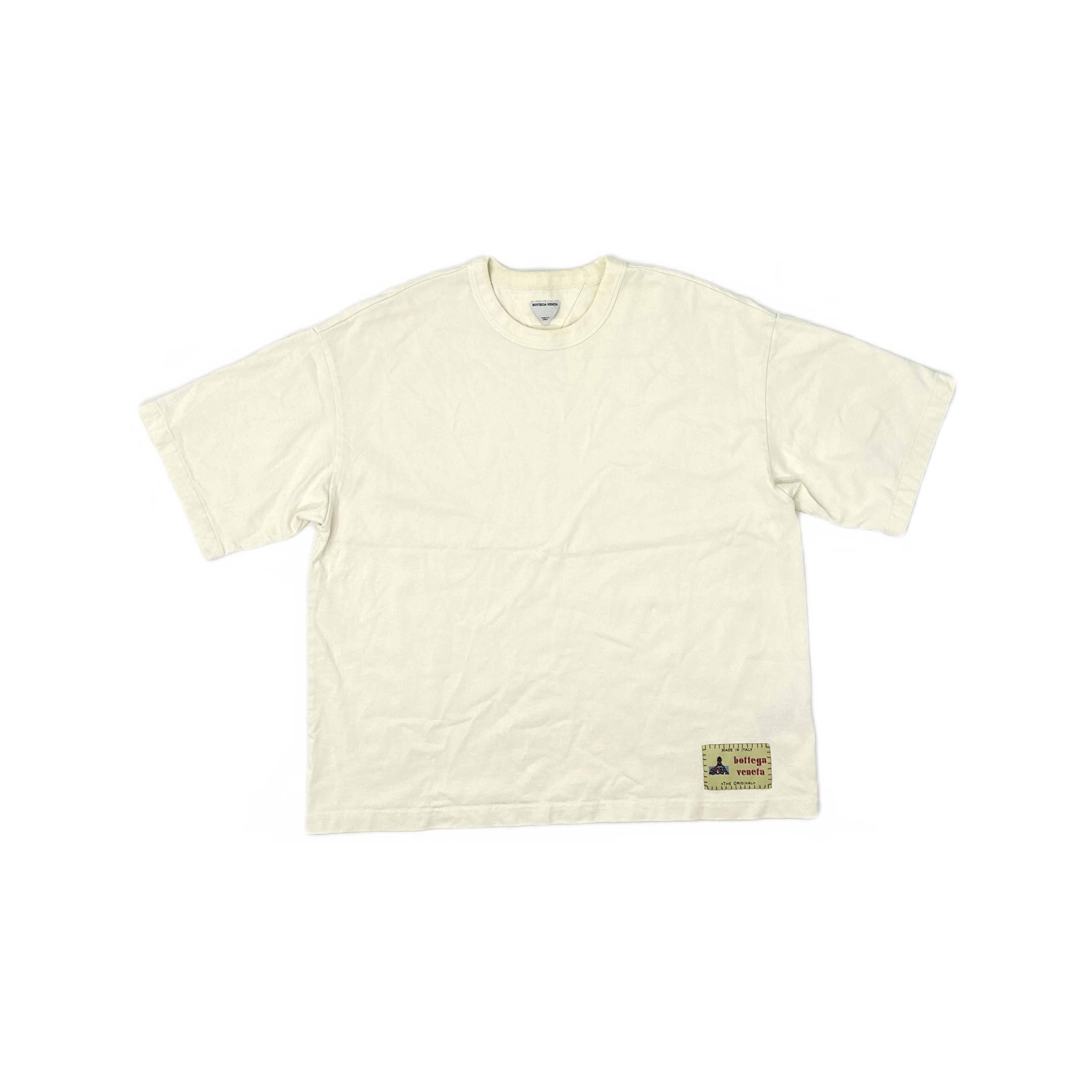 Bottega Veneta Bottega Veneta Logo Patch T-Shirt Size L Size US L / EU 52-54 / 3 - 1 Thumbnail