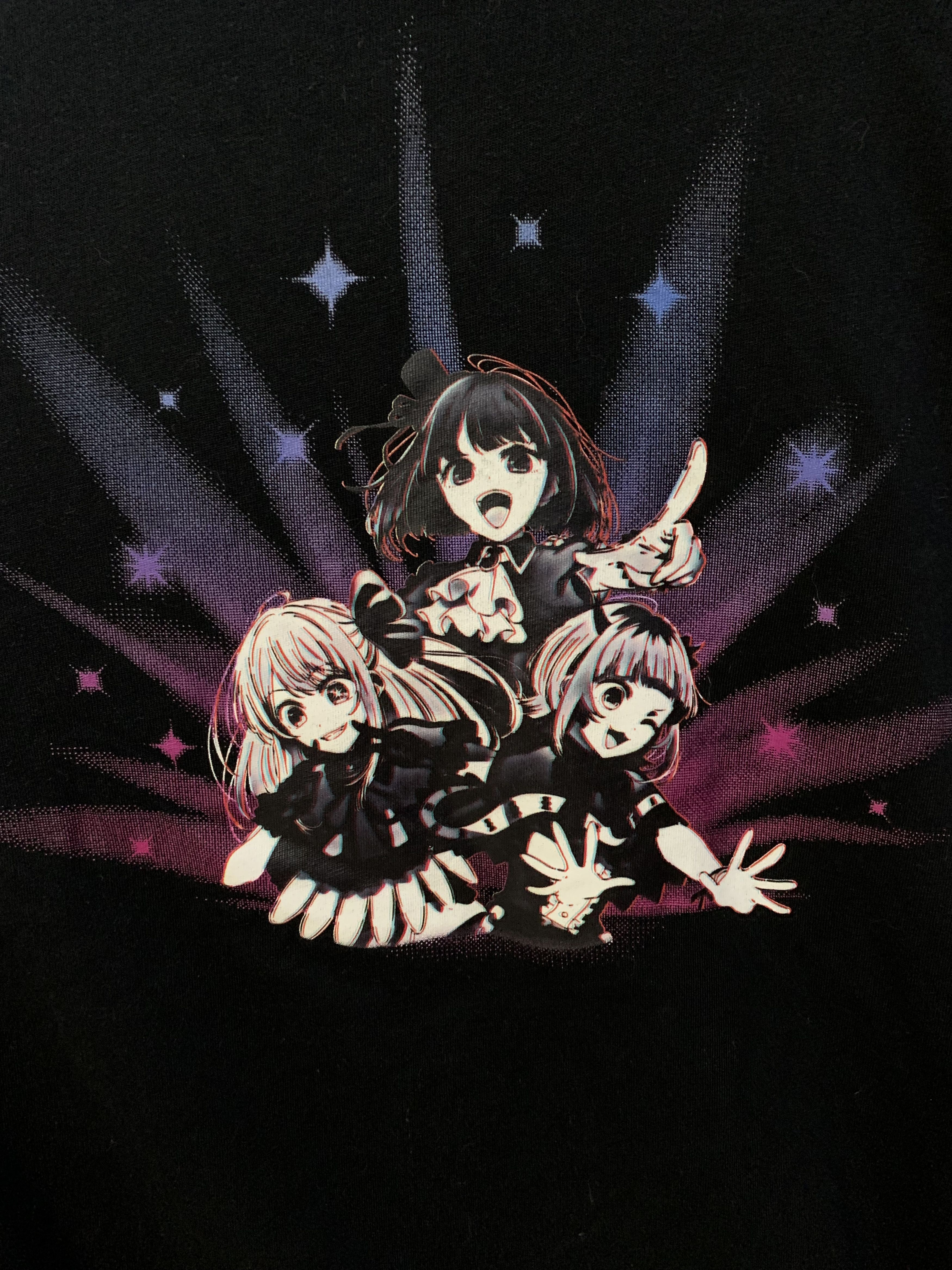 Uniqlo UNIQLO B-Komachi Tee Shirt ⊛ BLACK/PURPLE/PINK/BLUE ⊛ GtyUsd Size US M / EU 48-50 / 2 - 1 Thumbnail