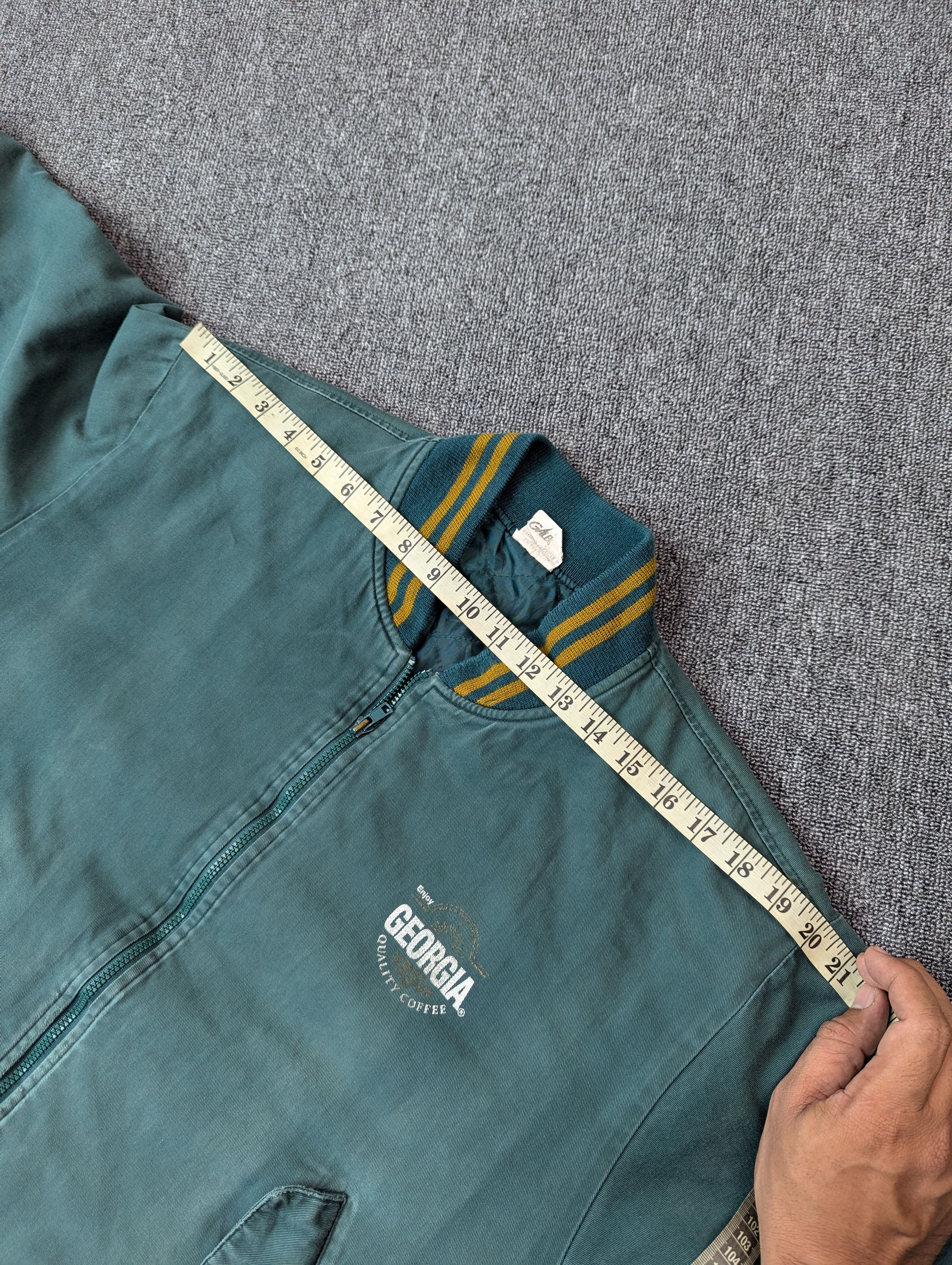 Other Vintage 90s Georgia Quality Coffe By Coca Cola Bomber Jacket Size US L / EU 52-54 / 3 - 16 Thumbnail