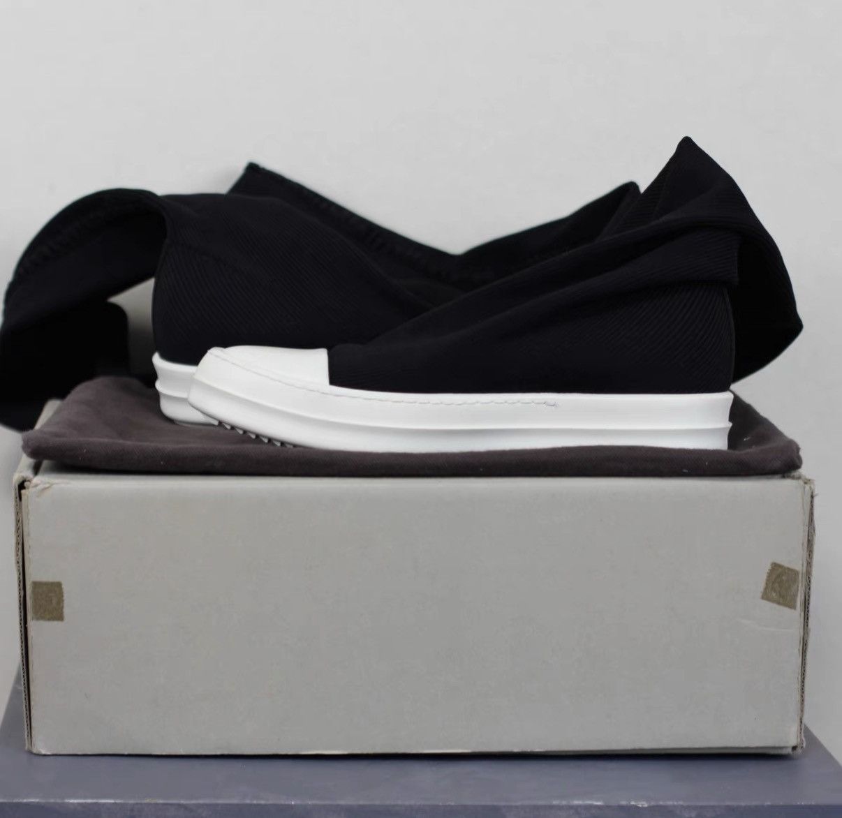 Rick Owens Rick Owens DRKSHDW Cotton Long Boots / High-Top Boots Size US 7 / IT 37 - 5 Thumbnail
