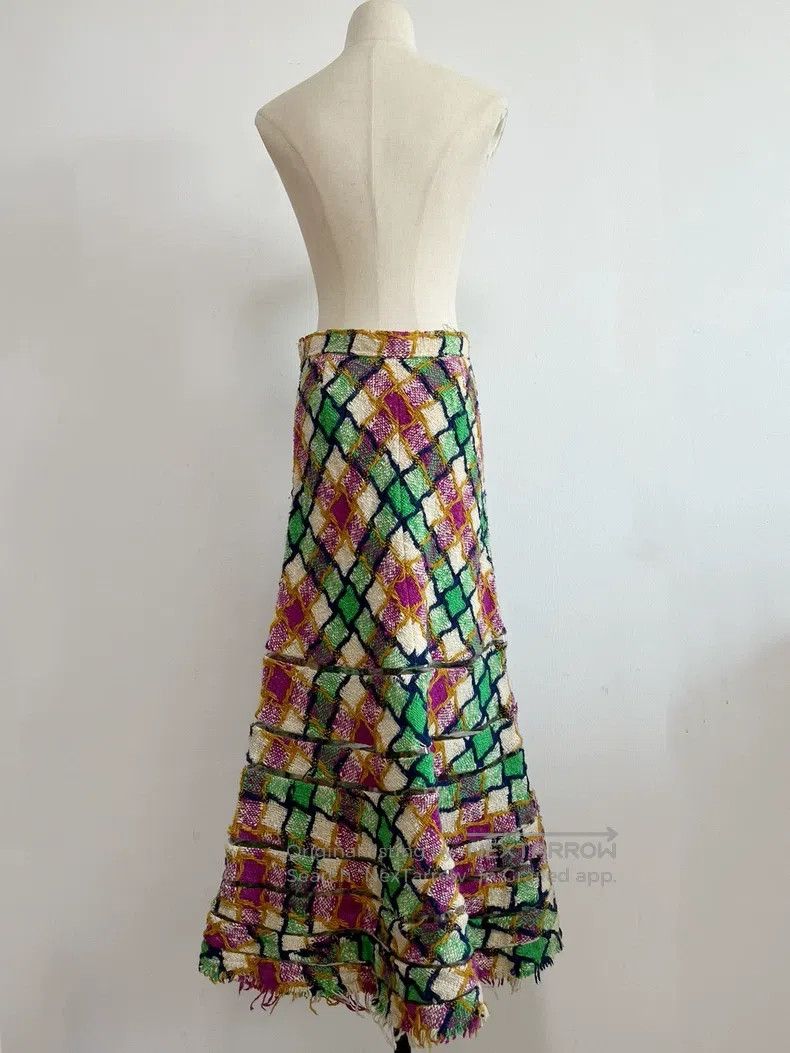 Junya Watanabe Junya Watanabe Plaid Skirt Size 34" / US 12 / IT 48 - 5 Thumbnail