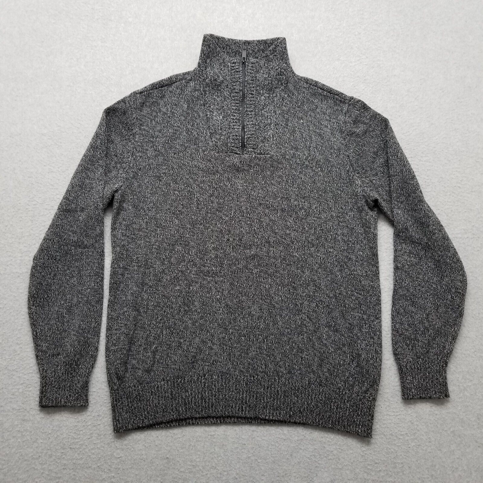 Calvin Klein Calvin Klein Sweater Men Medium Pullover Mock Neck Zip Size US M / EU 48-50 / 2 - 1 Thumbnail