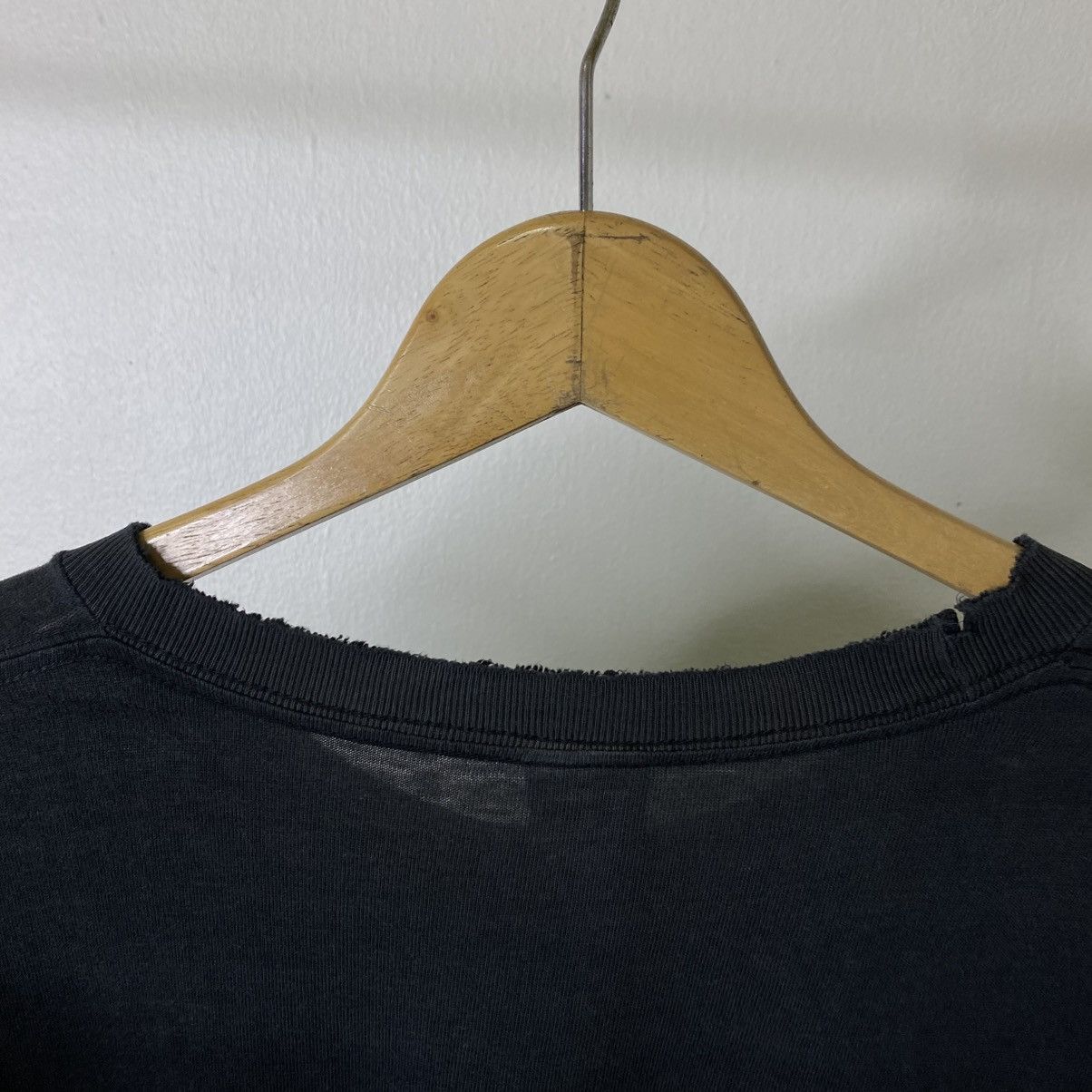 Vintage 2000s Albert Einstein Crazy Monkey Faded Black T Shirt Size US L / EU 52-54 / 3 - 10 Thumbnail