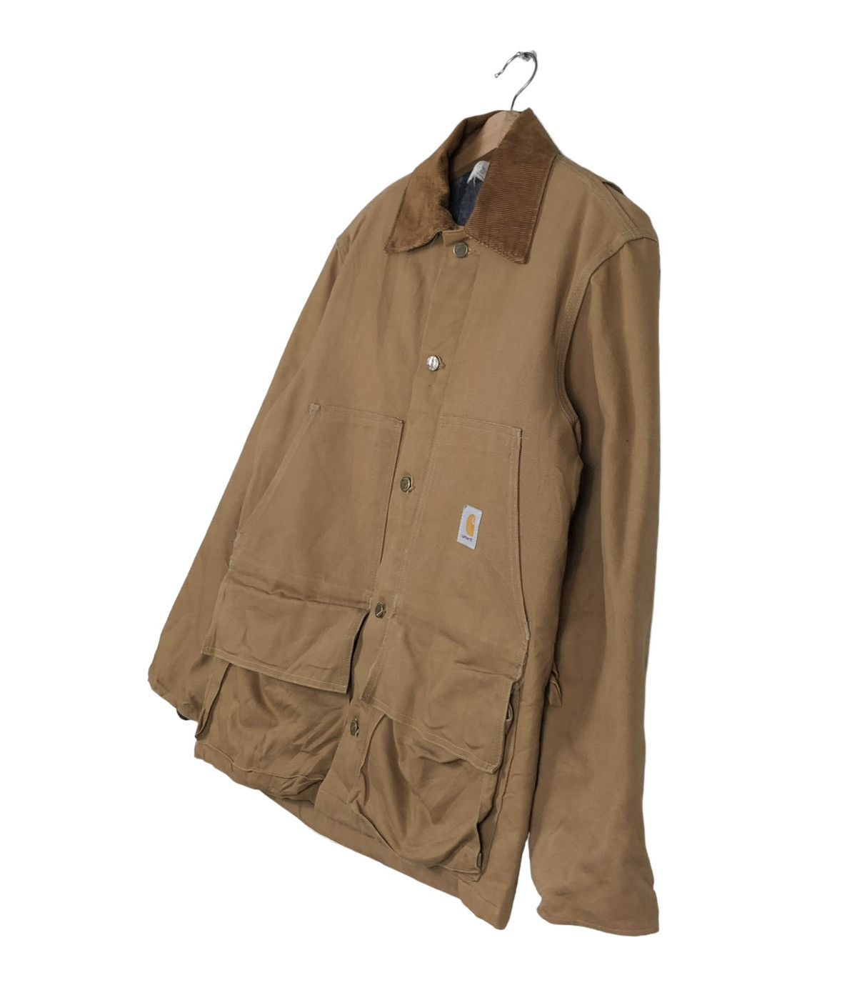 Carhartt 🔥VINTAGE CHORE WORK JACKET CARHARTT CB256 BLANKET LINING Size US M / EU 48-50 / 2 - 3 Thumbnail