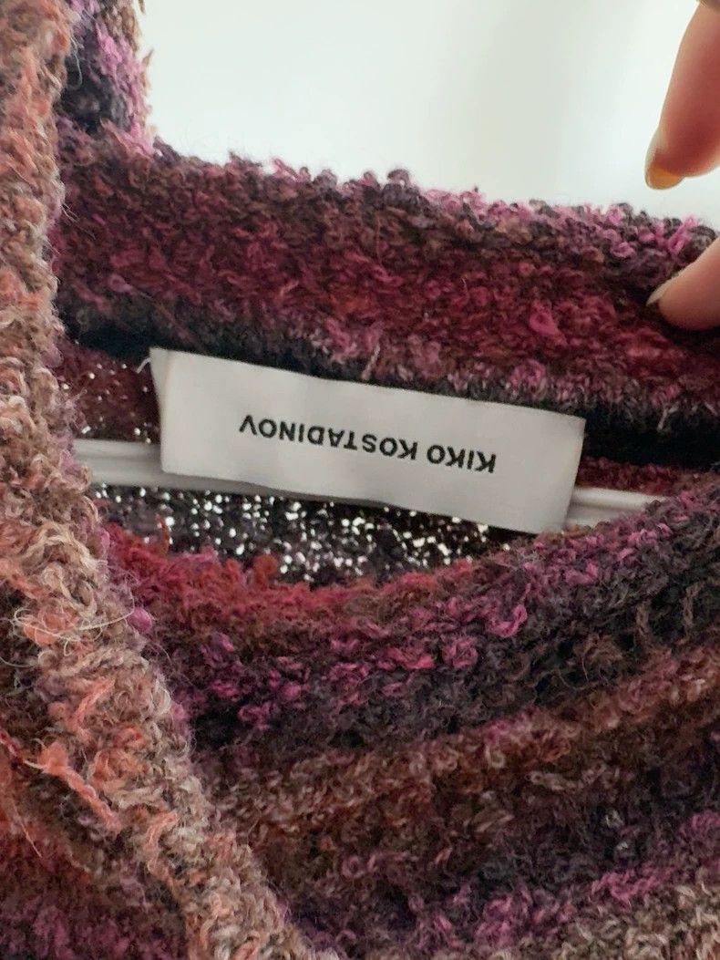 Kiko Kostadinov kiko kostadinov24AW Scarpitta Striped Knit Sweater 2503-Nex Size US S / EU 44-46 / 1 - 5 Thumbnail