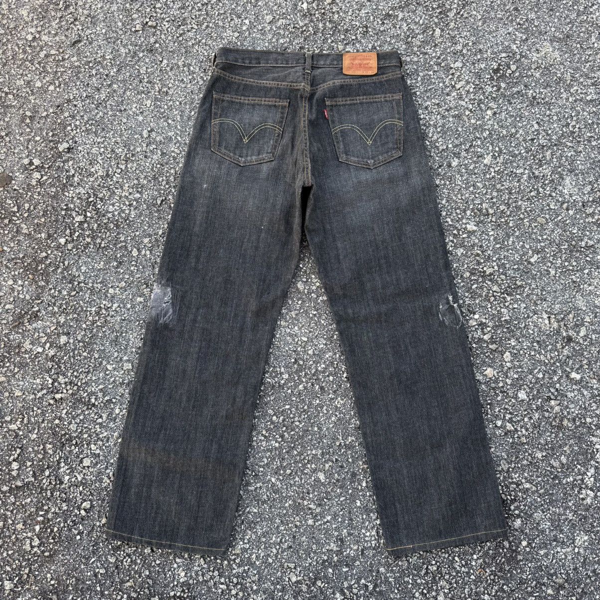Levi's Vintage Clothing VINTAGE Y2K LEVI'S 503 BLACK DENIM JEAN PANTS Size US 33 - 8 Thumbnail