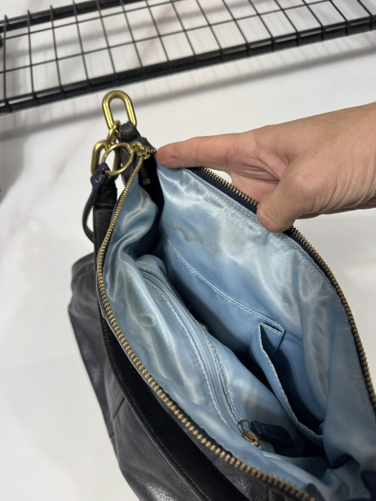 Coach Vintage Coach Leather Distressed Bag Size ONE SIZE - 12 Thumbnail