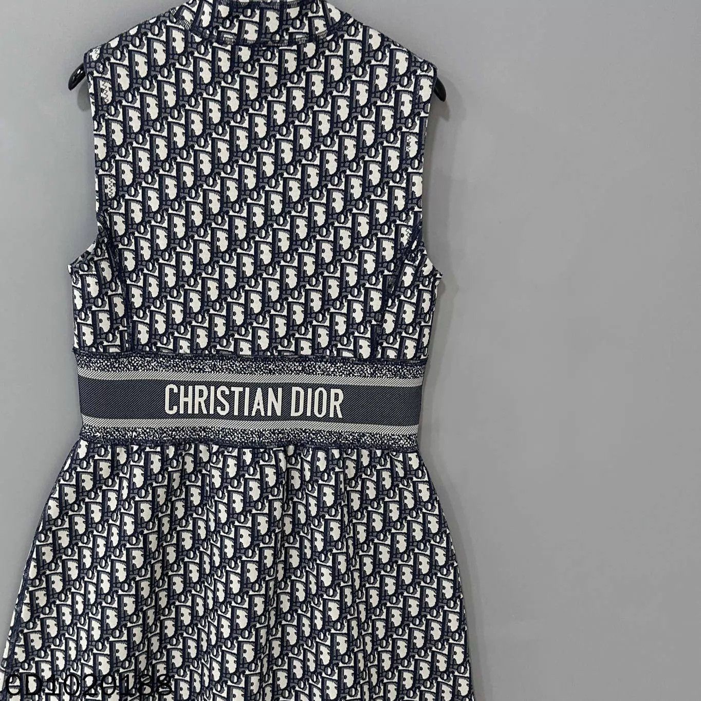 Dior Dior Oblique All Over Logo Sleeveless Dress 38 Size S / US 4 / IT 40 - 3 Thumbnail