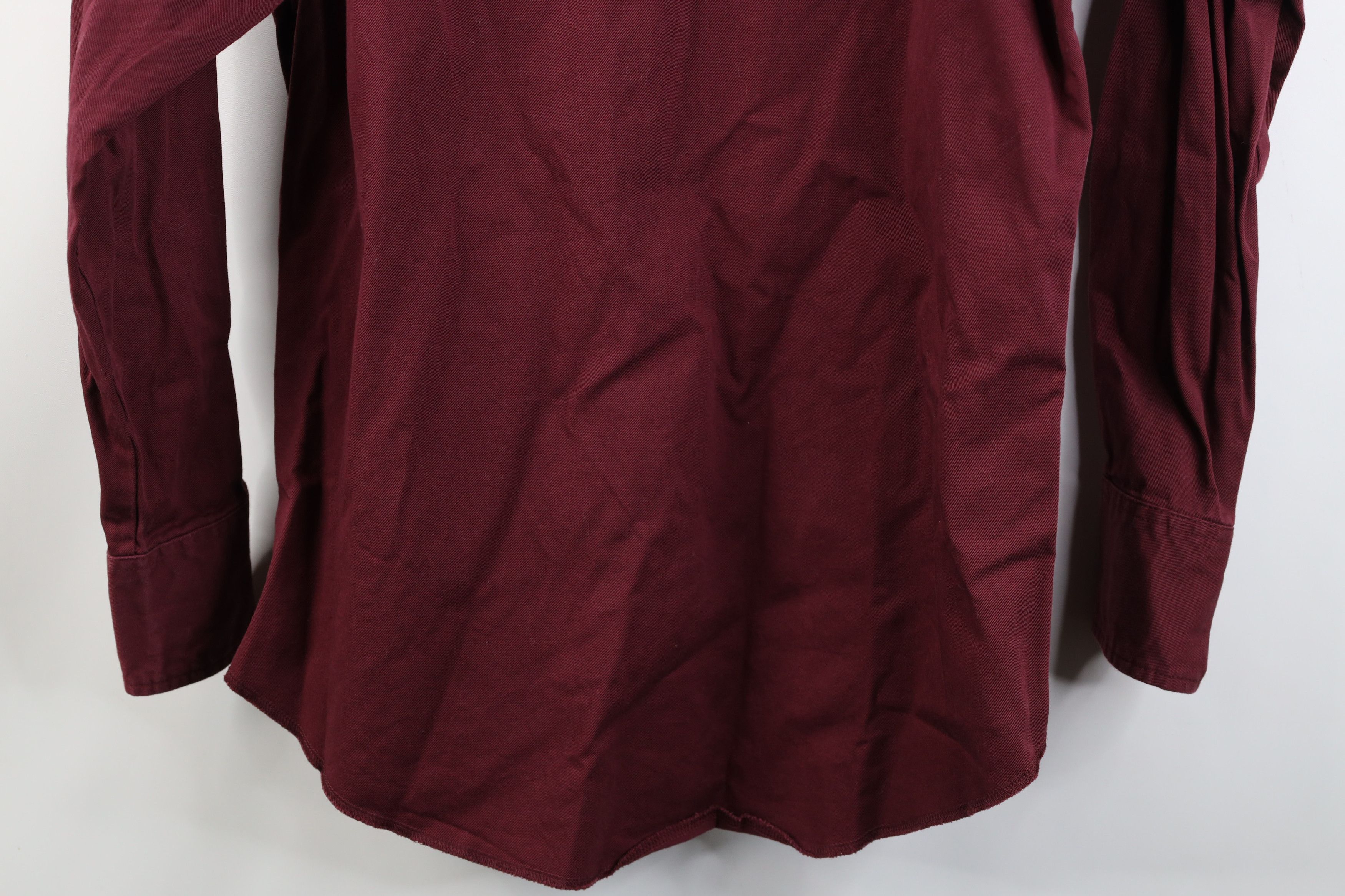Wrangler Vintage 90s Wrangler Heavy Western Cowboy Button Shirt Red Size US M / EU 48-50 / 2 - 15 Thumbnail