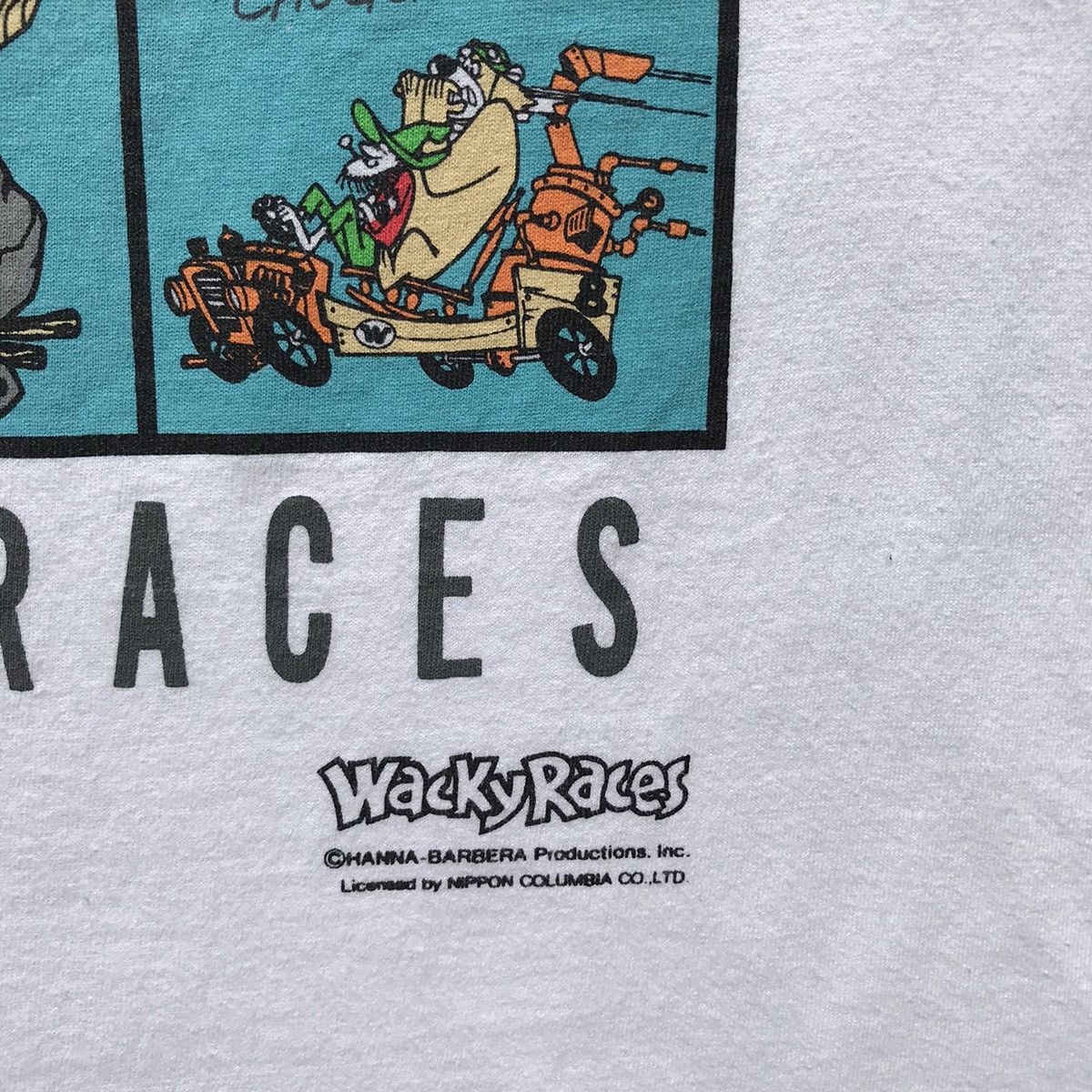 Cartoon Network × Vintage × Warner Bros Vintage 90s Wacky Races©️Hanna-Barbera Cartoon Shirt Size US XS / EU 42 / 0 - 11 Thumbnail