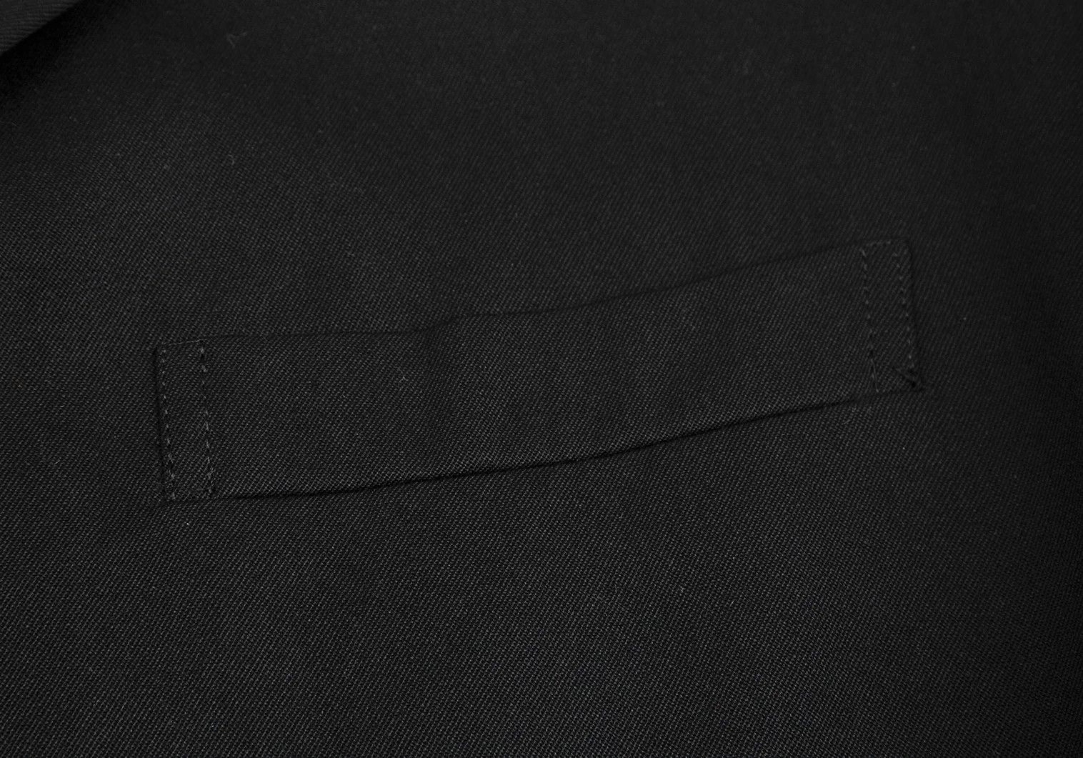 Yohji Yamamoto Yohji Yamamoto Wool Gabardine Side-Belt Jacket Size US S / EU 44-46 / 1 - 4 Thumbnail