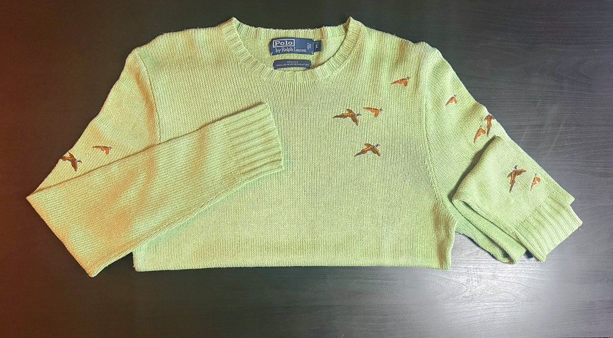 Polo Ralph Lauren Polo Ralph Lauren embroidered sweater Size US L / EU 52-54 / 3 - 4 Thumbnail