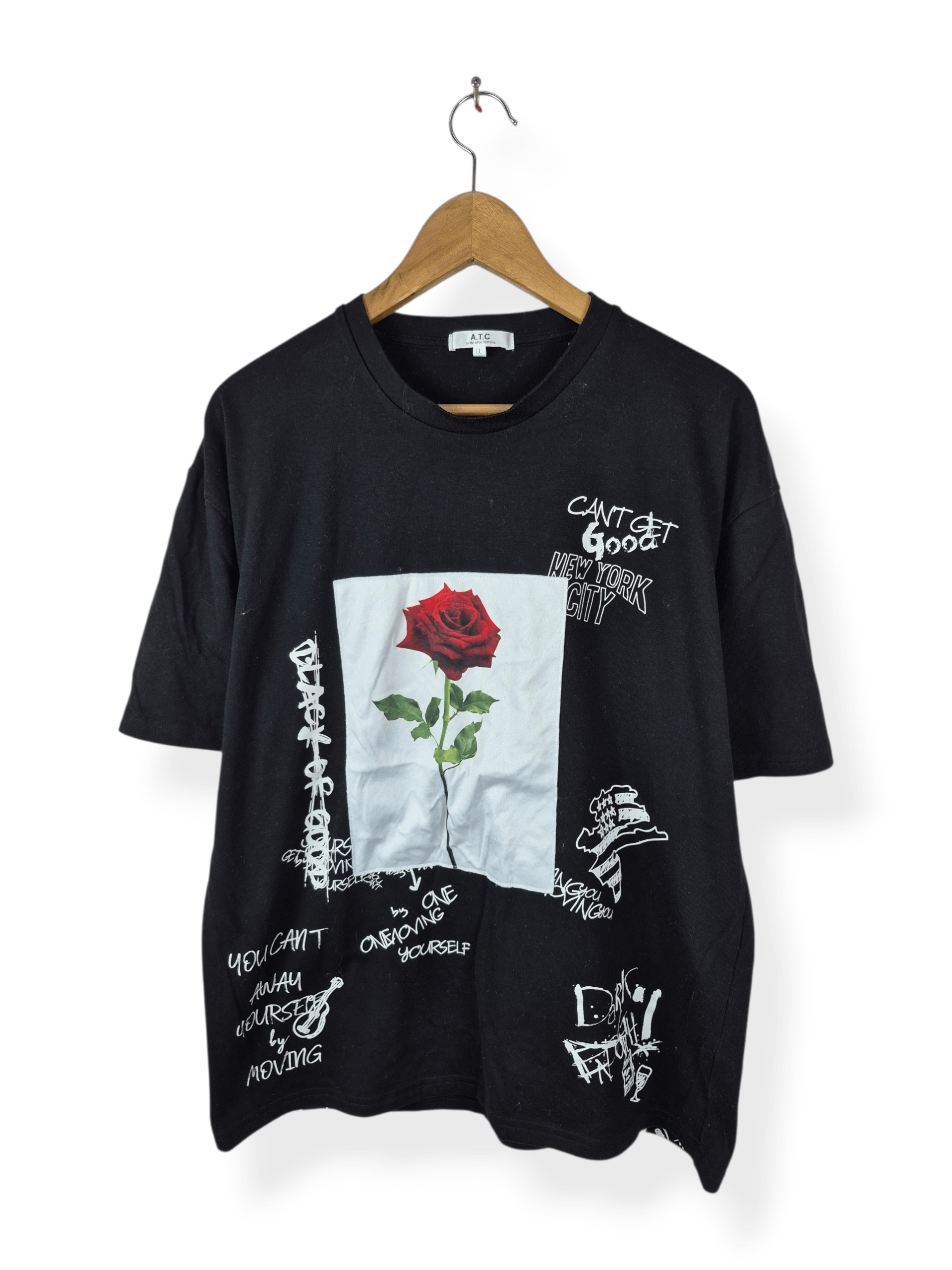 In The Attic 🔥 In The Attic Homme Roses Art Tee Size US L / EU 52-54 / 3 - 1 Thumbnail