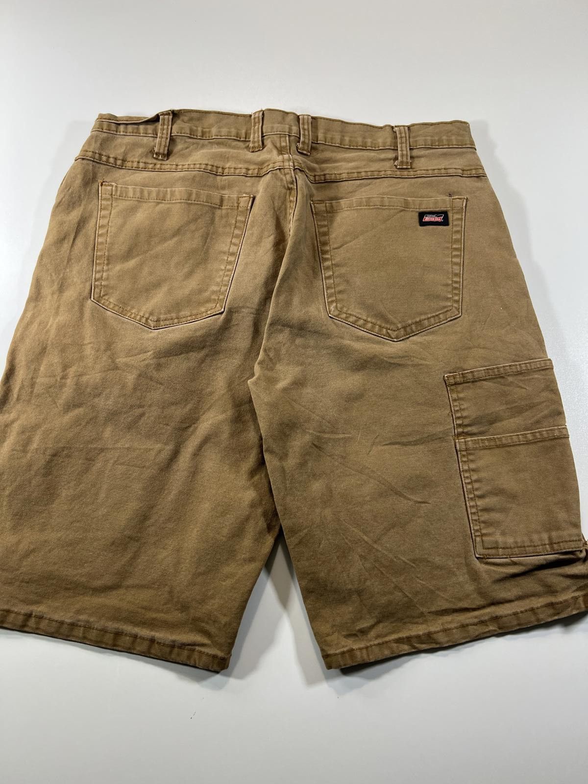 Unknown London Vintage dickies Khaki Brown Casual Shorts 36 Size US 32 / EU 48 - 9 Thumbnail