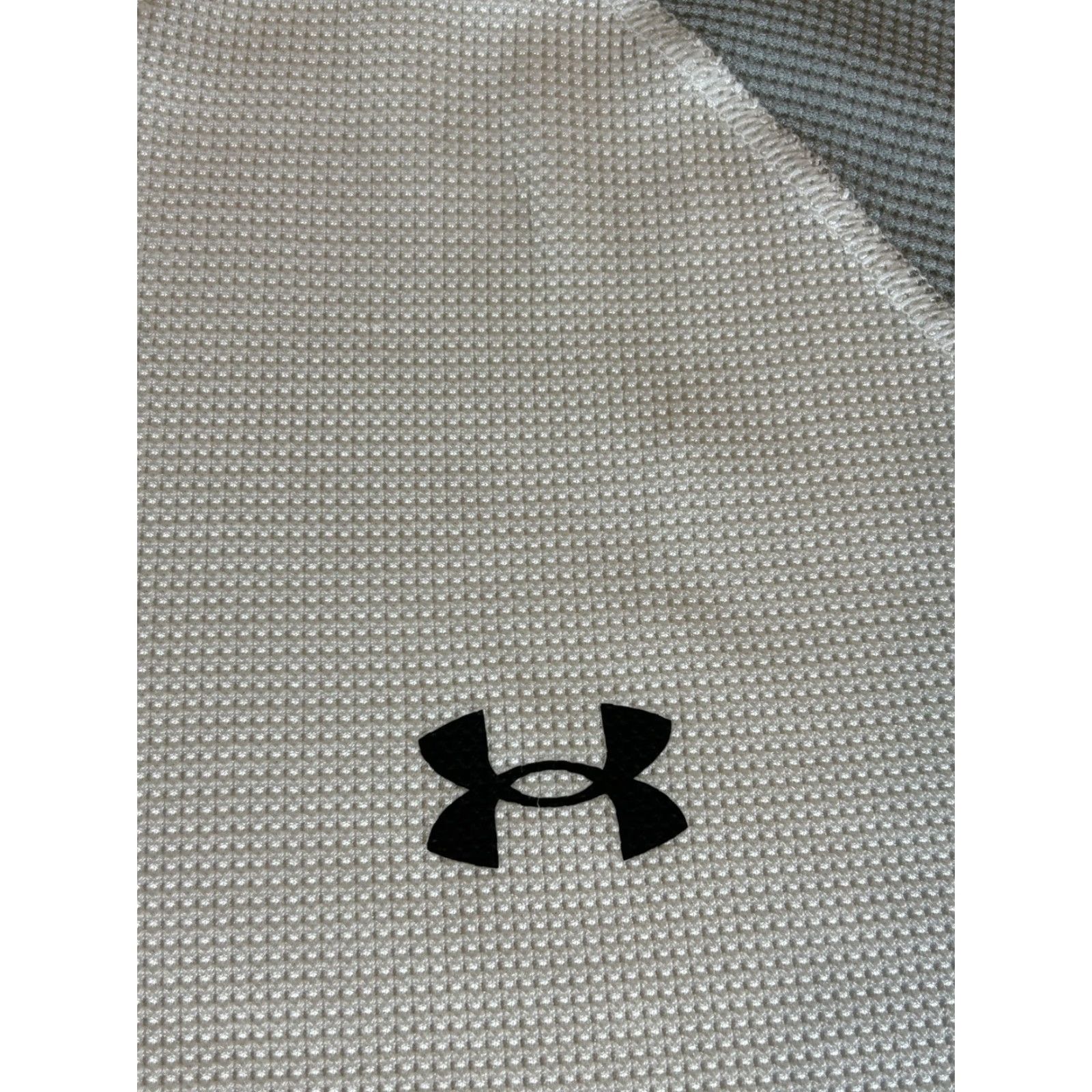 Under Armour Under Armour Mens 3XL Long Sleeve Thermal Base Layer Crewneck Waffle Knit Colorblock Raglan Sleeve White Size US XXL / EU 58 / 5 - 2 Thumbnail