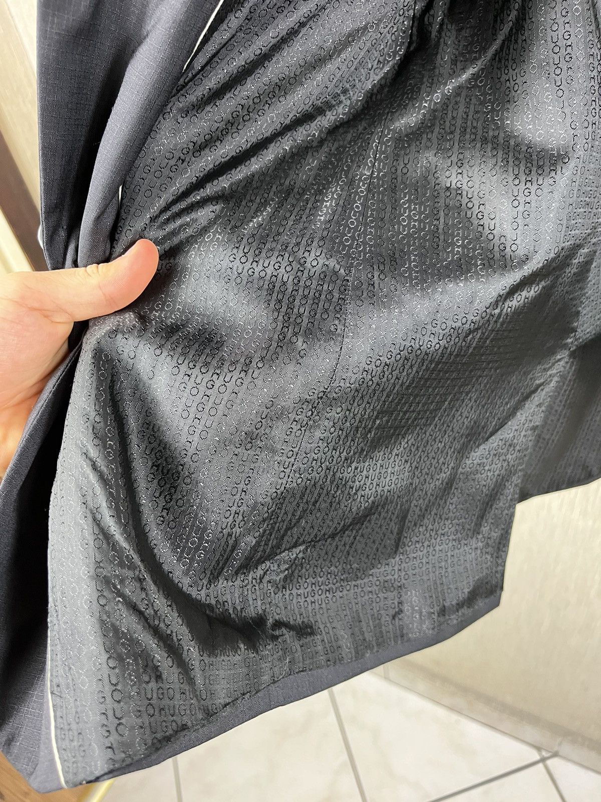 Designer × Hugo Boss Hugo Boss Amaro/Heise casual blazer jacket classic Size 38R - 15 Thumbnail