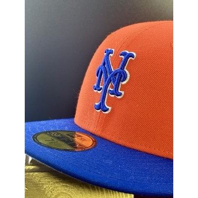 New Era New York Mets 59FIFTY Hat Club 40th Anniversary Patch Red Bl Size ONE SIZE - 5 Thumbnail