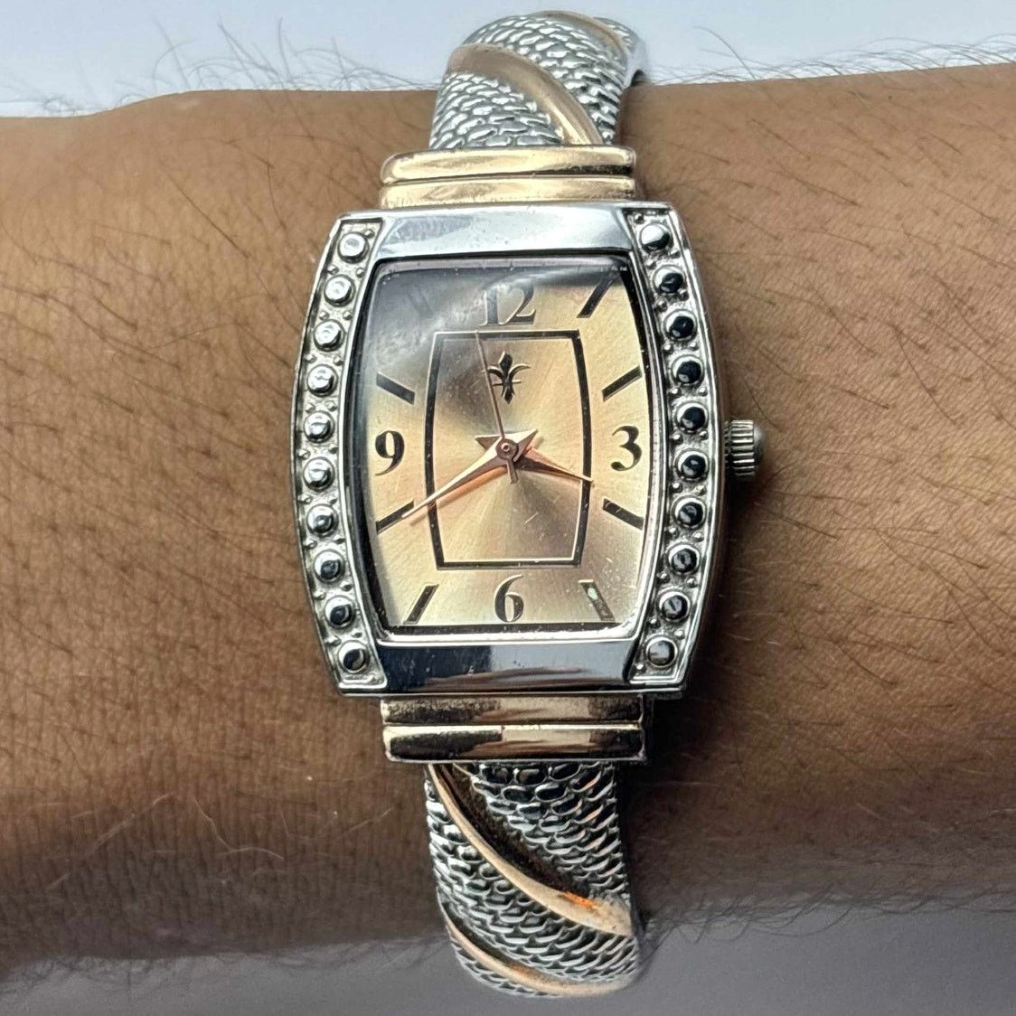 Other Silver & Rose Gold Cuff Watch Size ONE SIZE - 2 Thumbnail