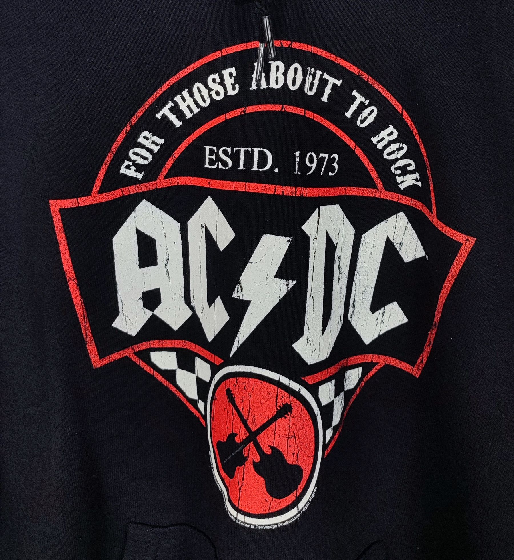 AC/DC AC/DC Big Logo Band Hoodie 2018 Size XXL / US 16-18 / IT 52-54 - 4 Thumbnail