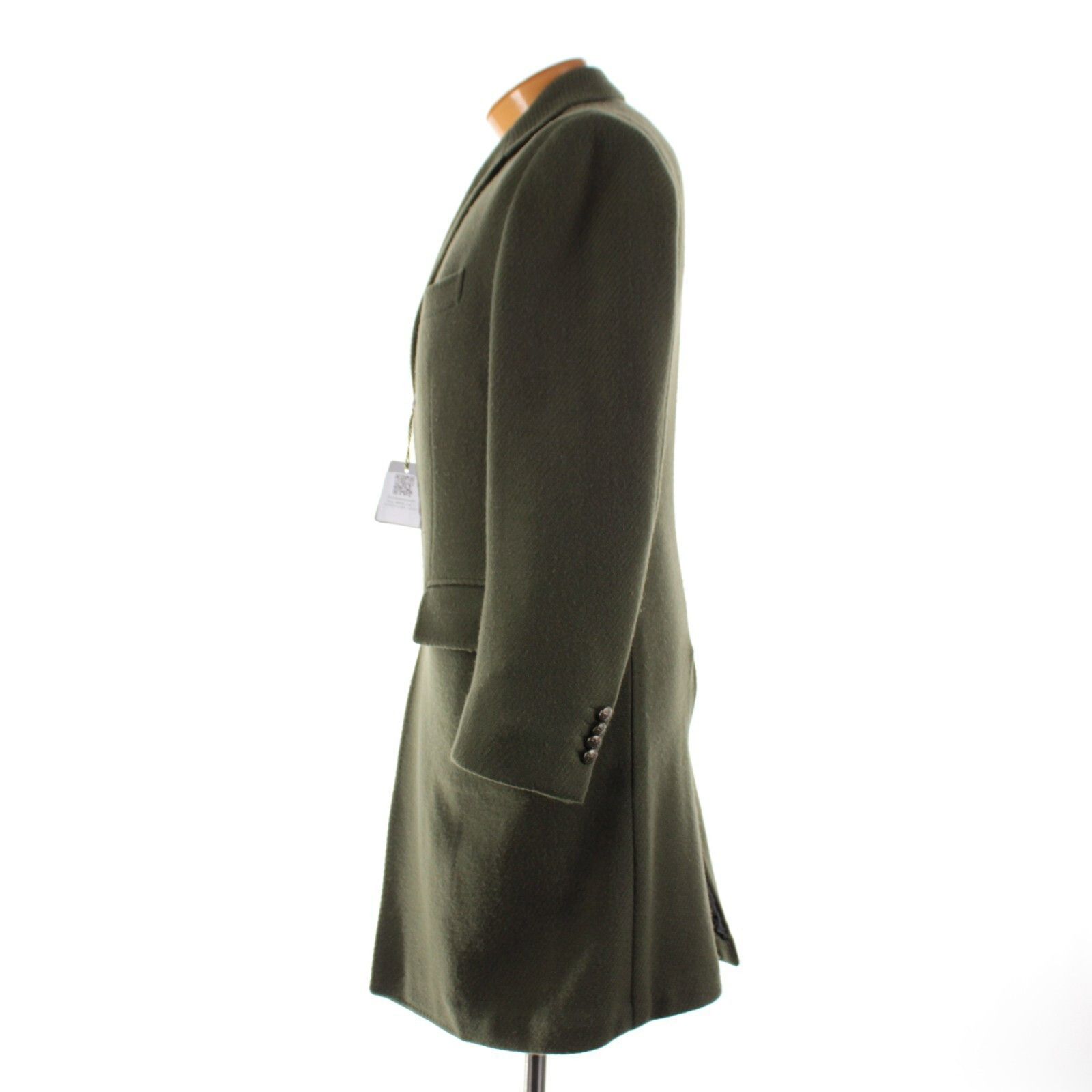 SARTORIO Sartorio Coat Size XS US In Green Wool Size US XS / EU 42 / 0 - 4 Thumbnail