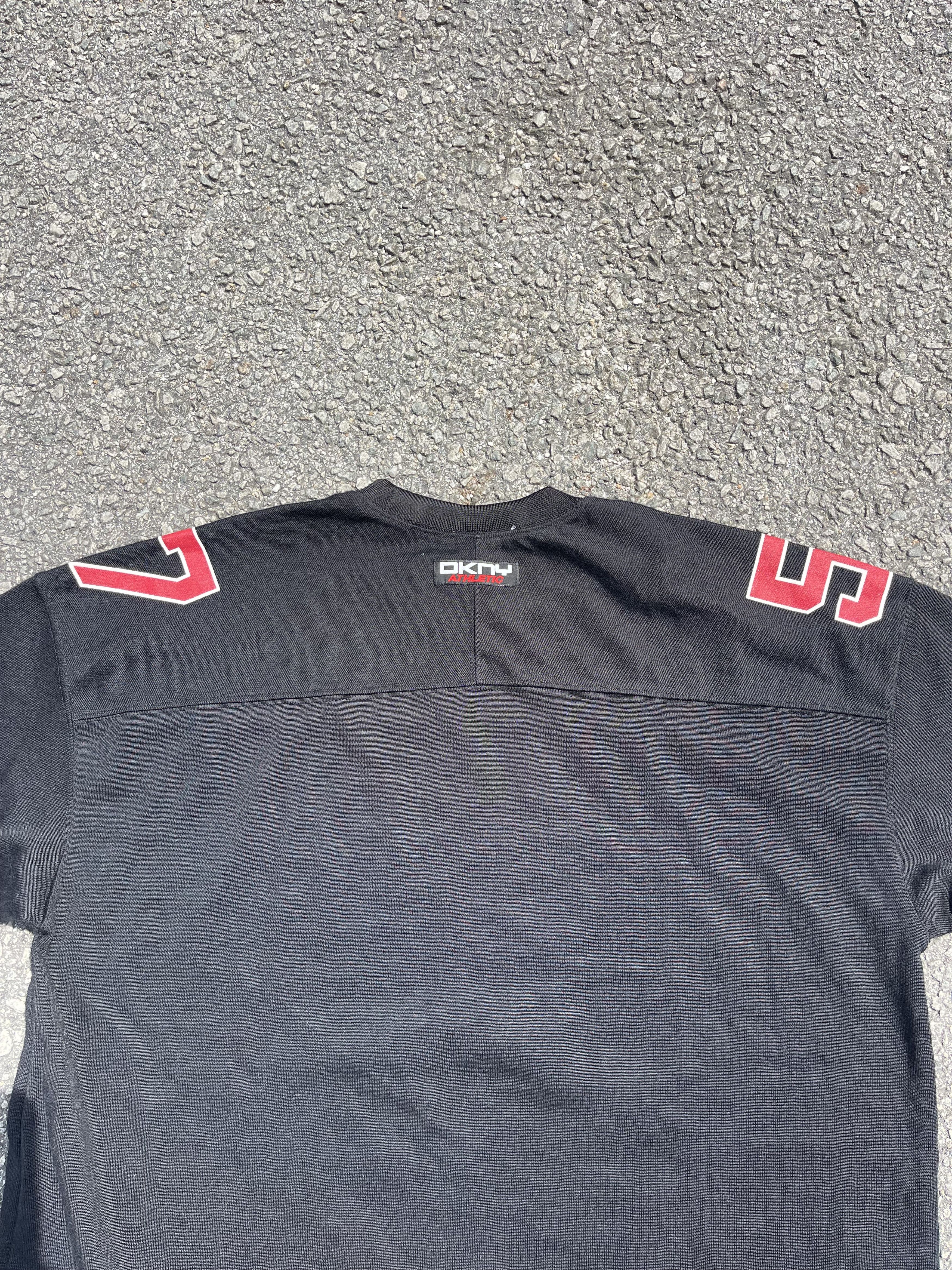 DKNY × Donna Karan × Vintage Vintage Rare 90s DKNY Oversize Baggy Tee Shirt Size US S / EU 44-46 / 1 - 12 Thumbnail