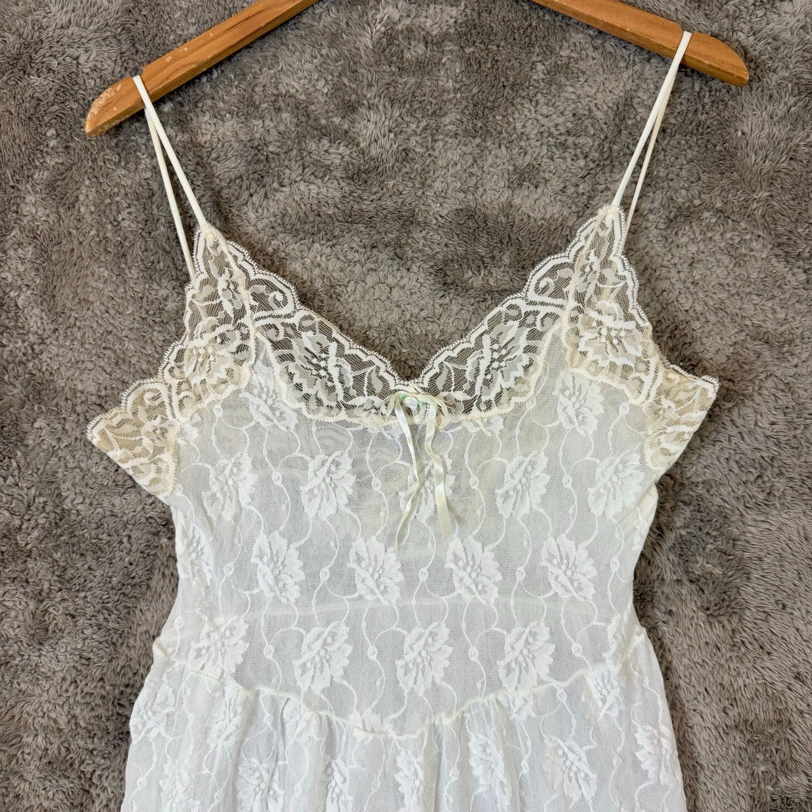 Victoria's Secret Victoria Secret VTG Gold Label Stretch Lace Slip Gown Dress Size M / US 6-8 / IT 42-44 - 4 Thumbnail