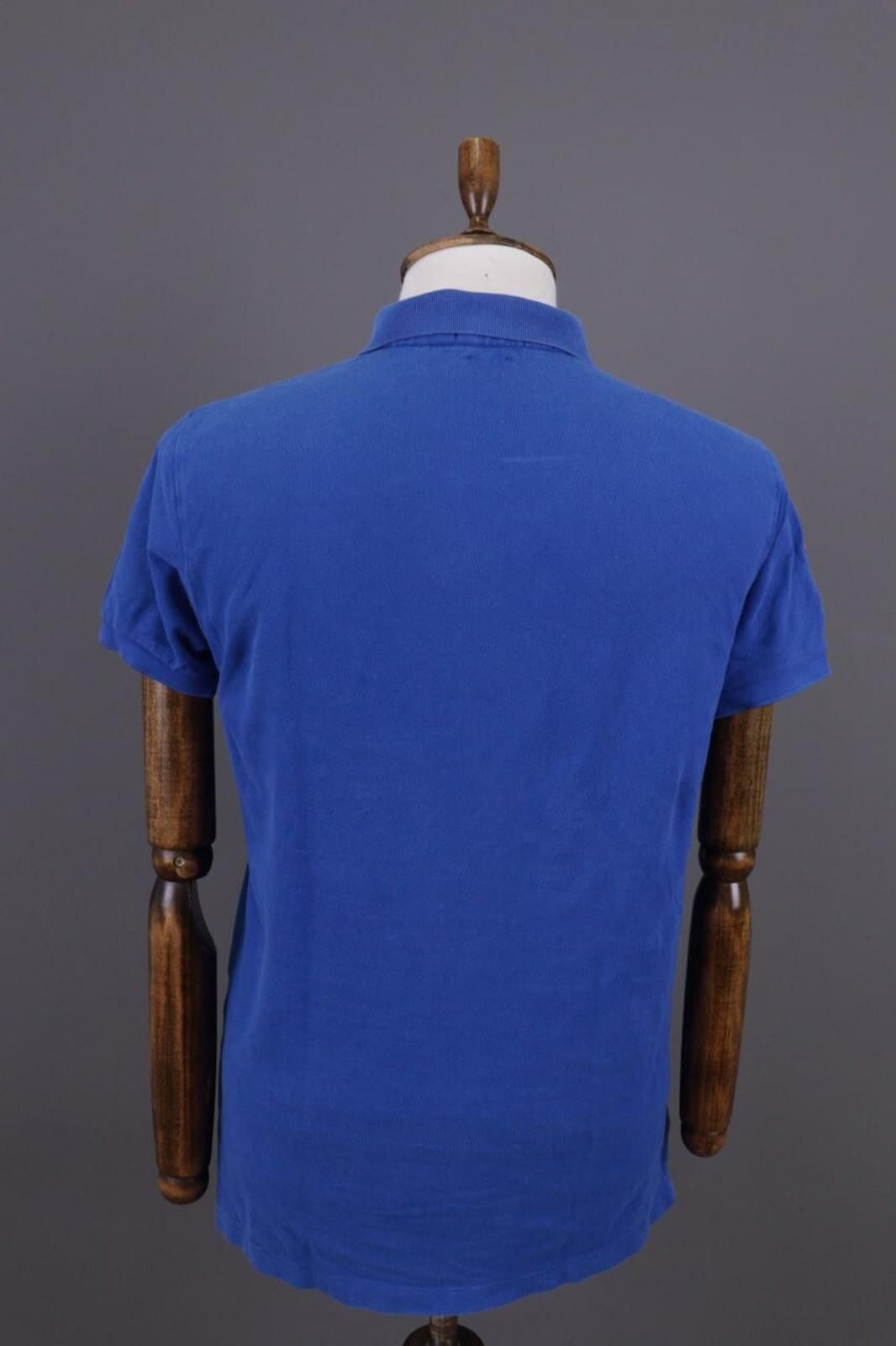 Polo Ralph Lauren Polo Ralph Lauren Blue Big Pony #3 Fit Polo Shirt Size M Size US M / EU 48-50 / 2 - 7 Thumbnail