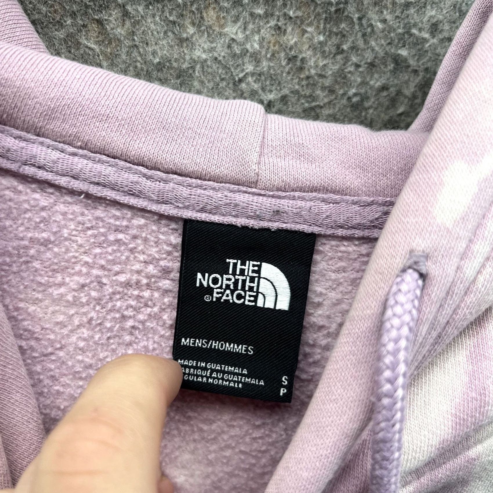 The North Face The North Face Hoodie Mens S Purple Tie Dye Logo Pullover Fleece Sweatshirt Size US S / EU 44-46 / 1 - 6 Thumbnail