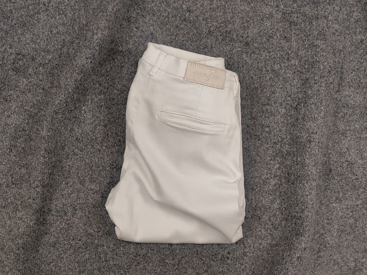 Jacob Cohen Jacob Cohen Italy Design Brenda Ankle White Trouser Pants Size 25" / US 0 / IT 36 - 1 Thumbnail
