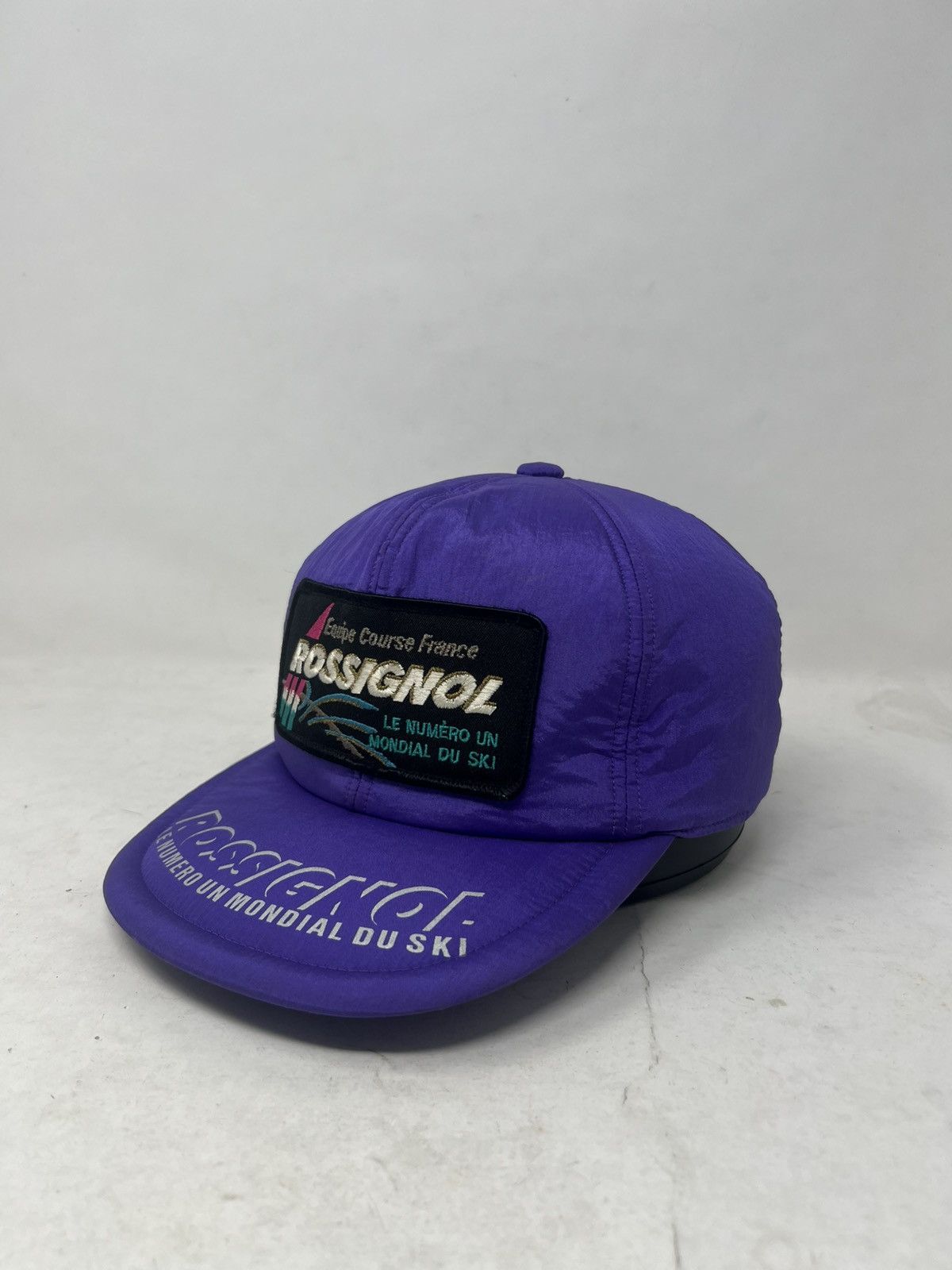 Japanese Brand Vintage Rossignol Racing Ski Hat Cap Size ONE SIZE - 2 Thumbnail