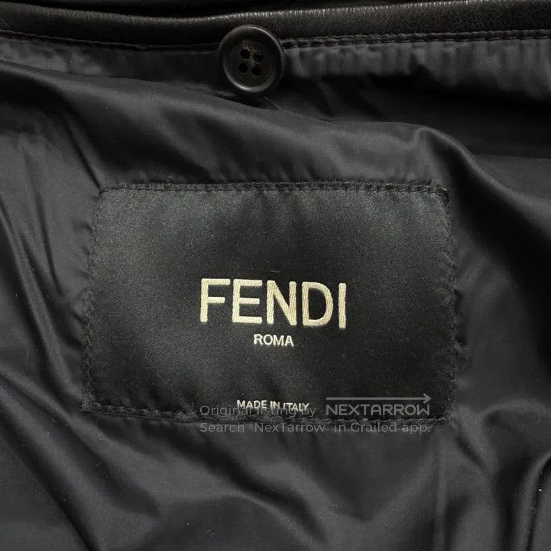 Fendi Fendi Contrast Monogram Teddy Coat Size US M / EU 48-50 / 2 - 2 Thumbnail